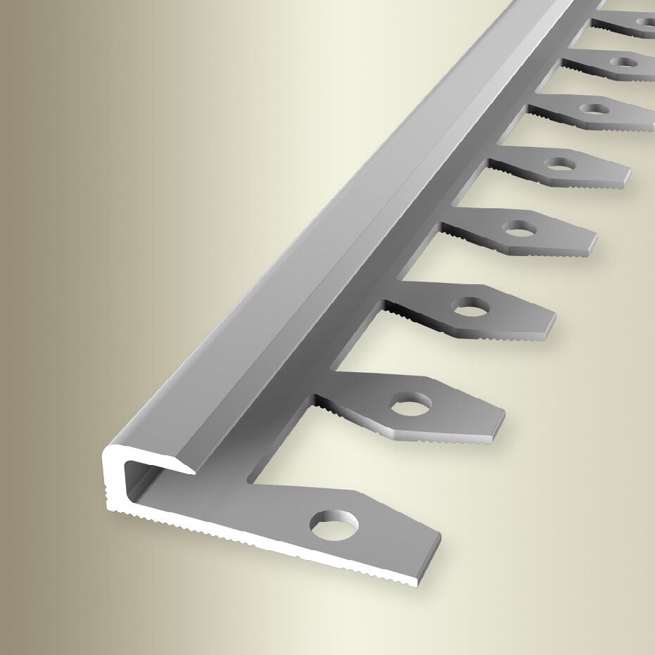 Profil d'arrêt | 30 x 5 x 2500 mm | profilé en alu | profilé de finition | Bonne qualité | Lisse