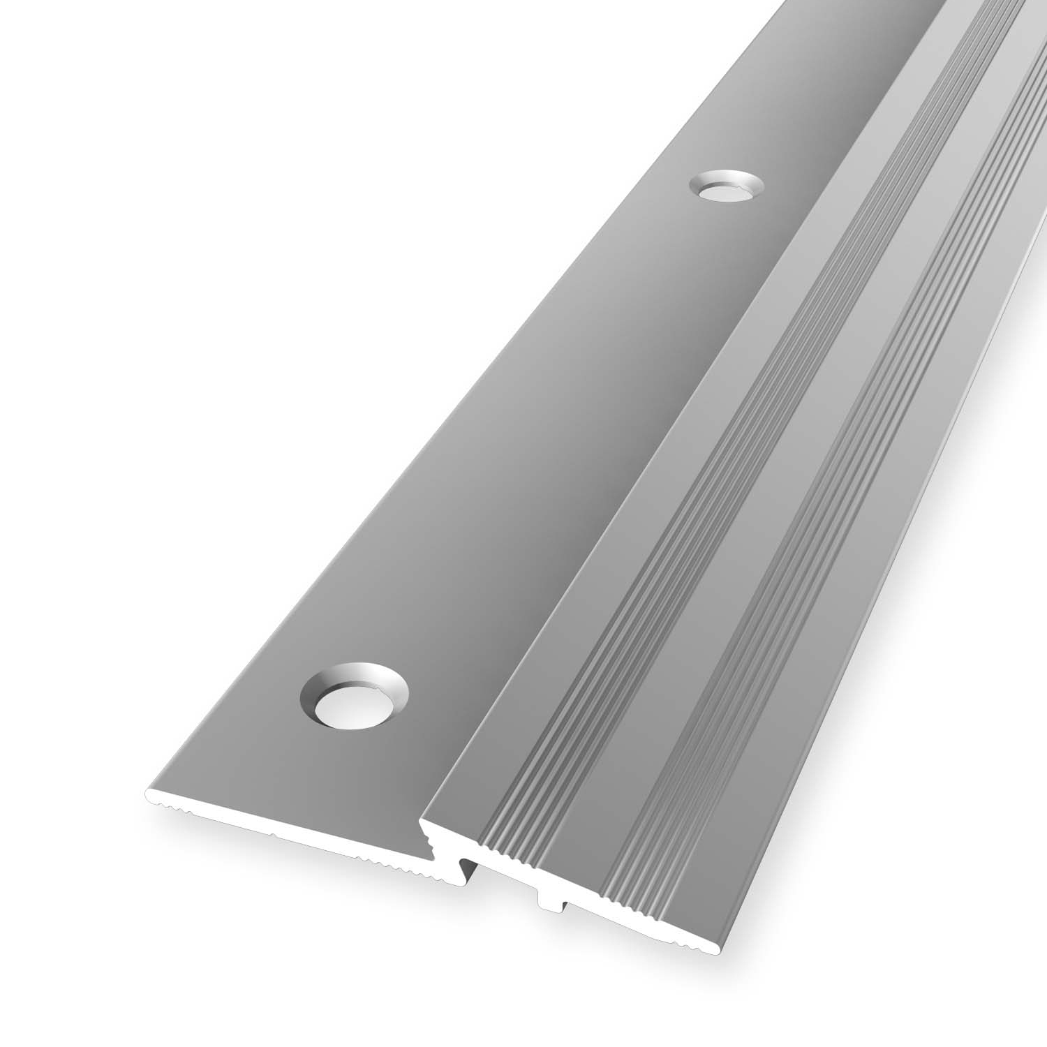 Profilé de rattrapage 4.5 x 38 x 2700 mm Aluminium Barre de seuil de rattrapage Argent Küberit