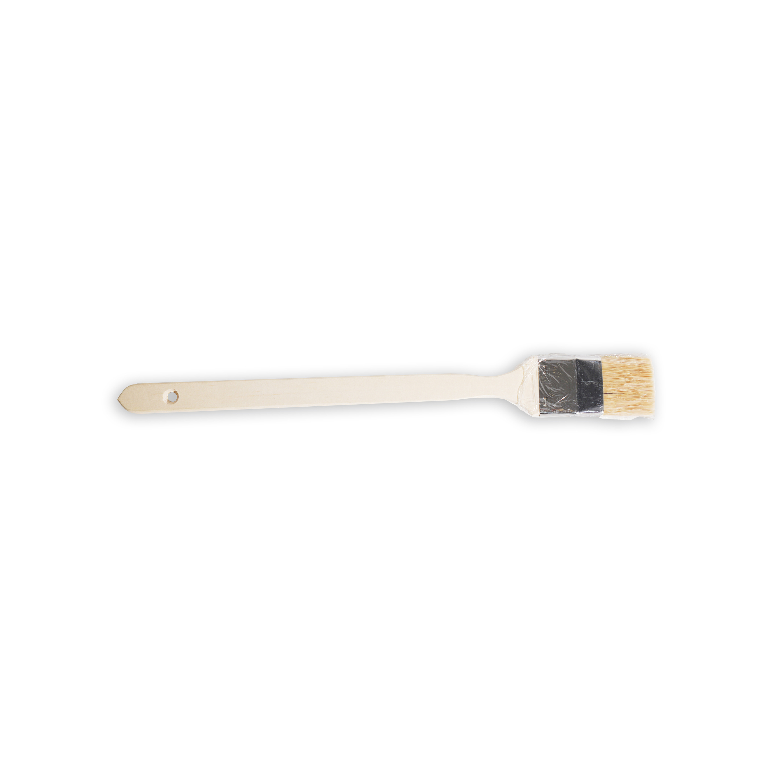 PROVISTON | Pinceau coudé 5 cm | Pinceau radiateur avec manche bois et poils mixtes