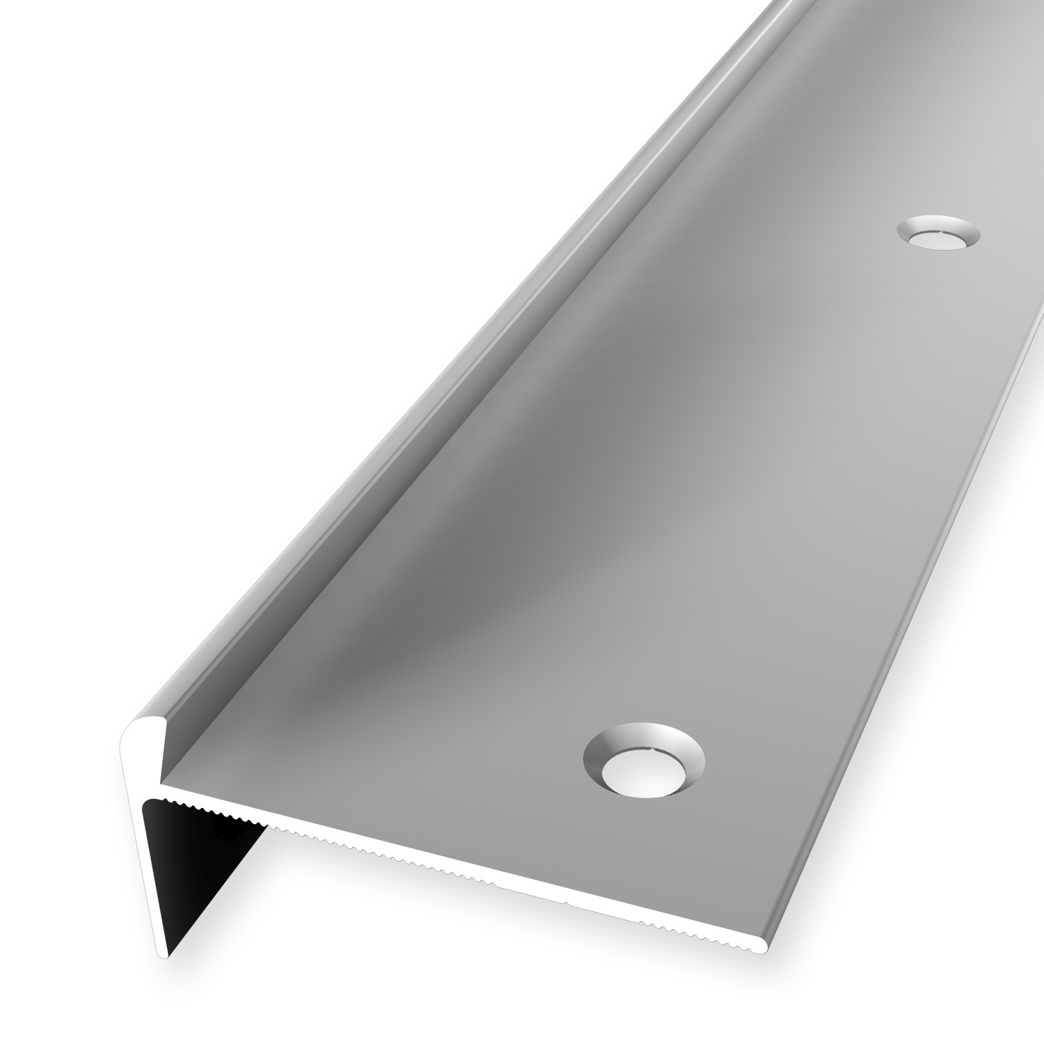 Nez de marche 22 x 48 x 2500 mm Conière alu diff. modèles Küberit