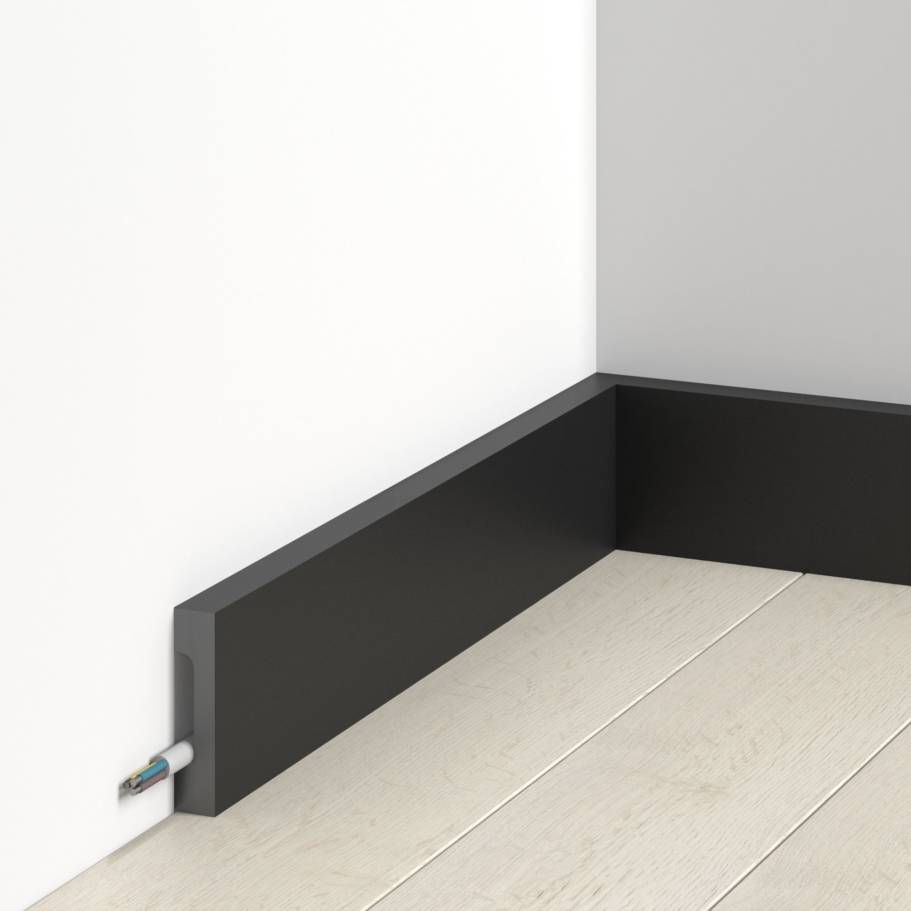 Mardom Plinthe MD359B Polyforce 16 x 70 x 2000 mm noir Plinthe