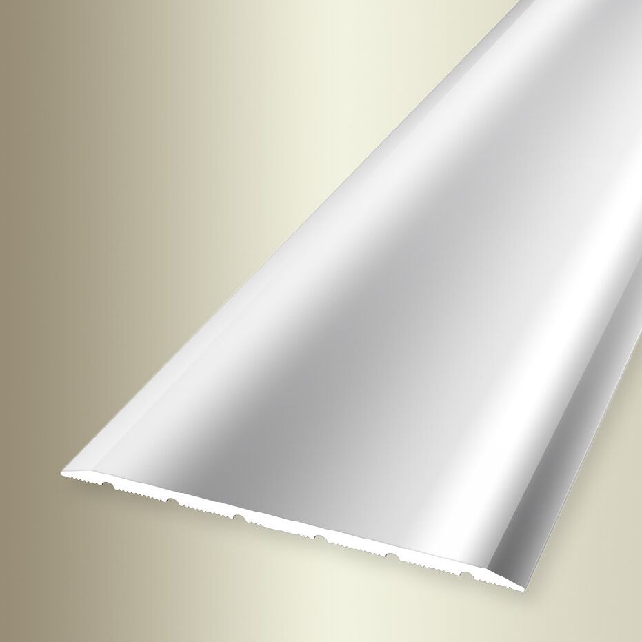 PROVISTON | Barre de seuil | Largeur:80 mm | Hauteur:0 - 99 mm | Aluminium | Lisse | Autoadhésif