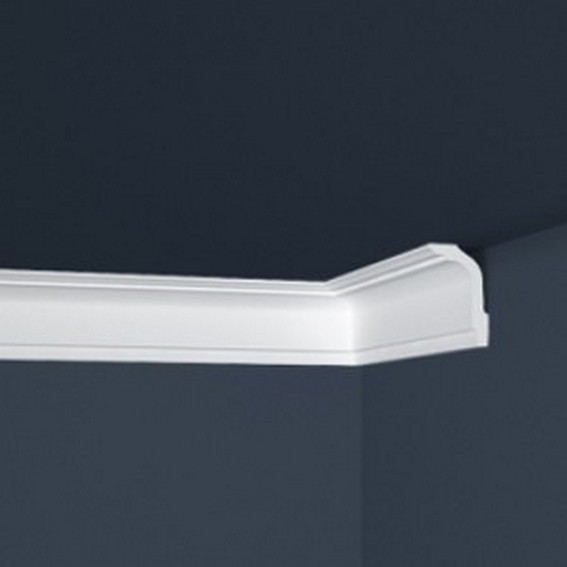 Angle intérieur de la moulure à stuc E35