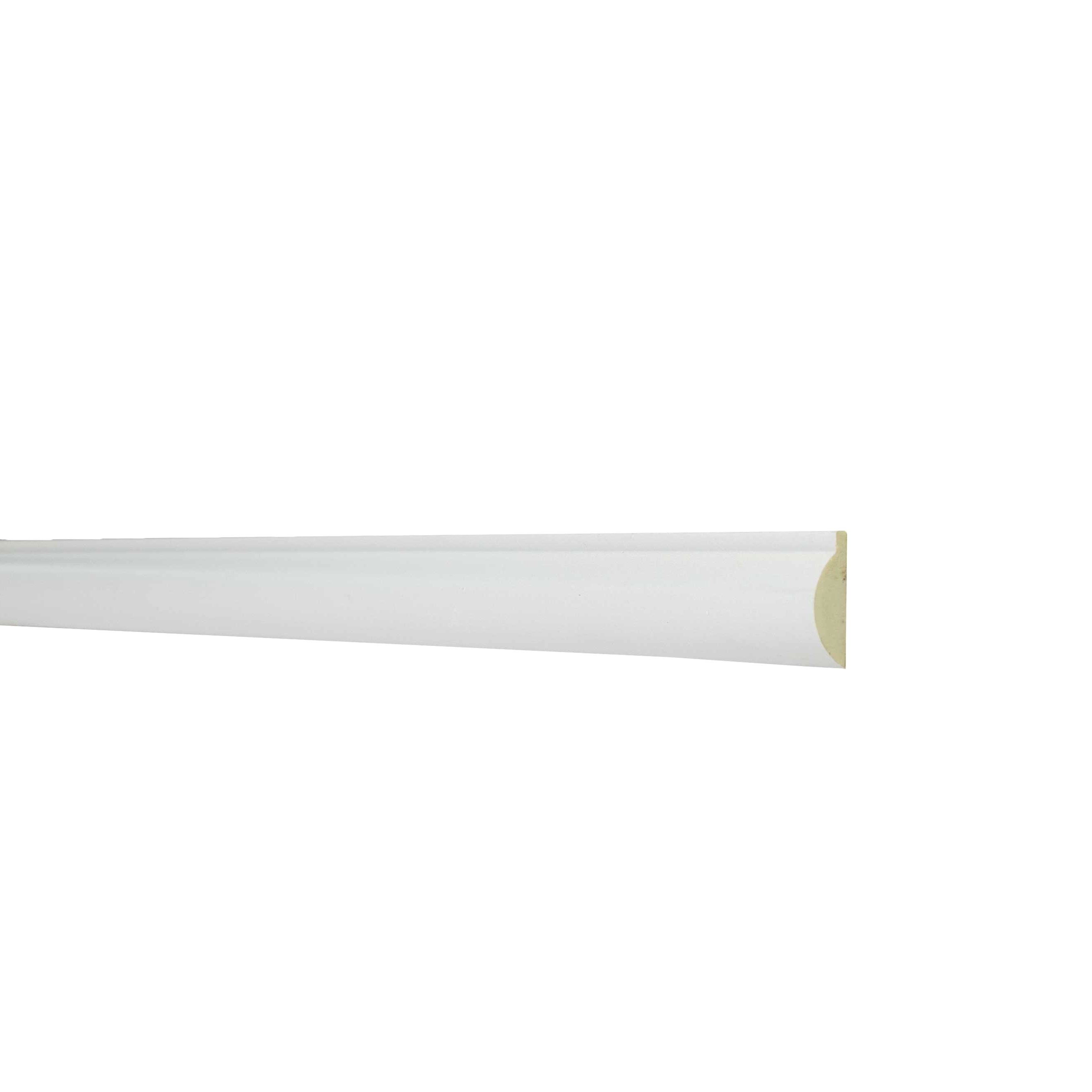 Cimaise murale de qualité NMC ARSTYL SP1 10 x 28 mm polyuréthane résistant à l'impact blanc