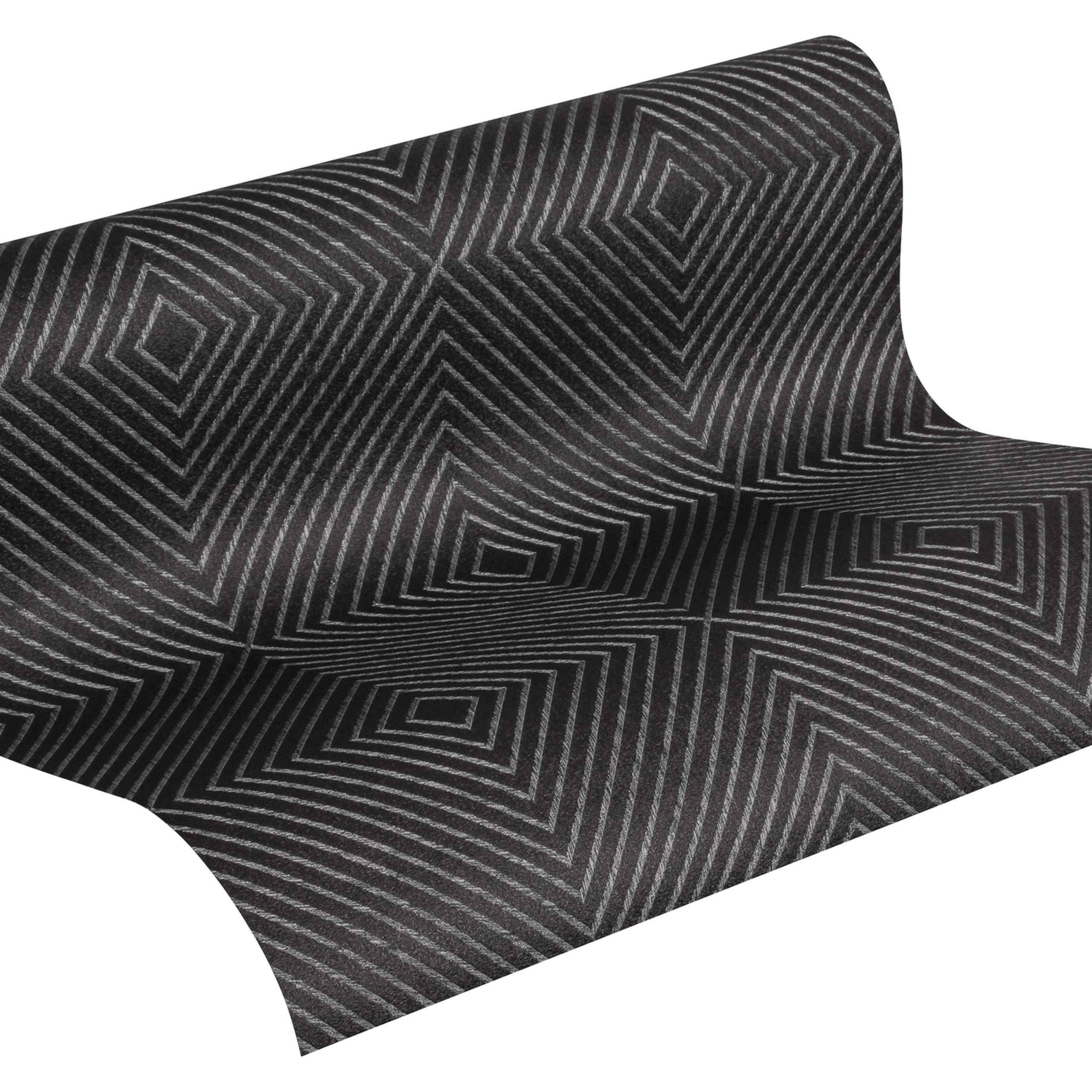 A.S. Creation Metropolitan Stories | 369265 | papier peint intissé 3D | 0.53 m x 10.05 m | noir