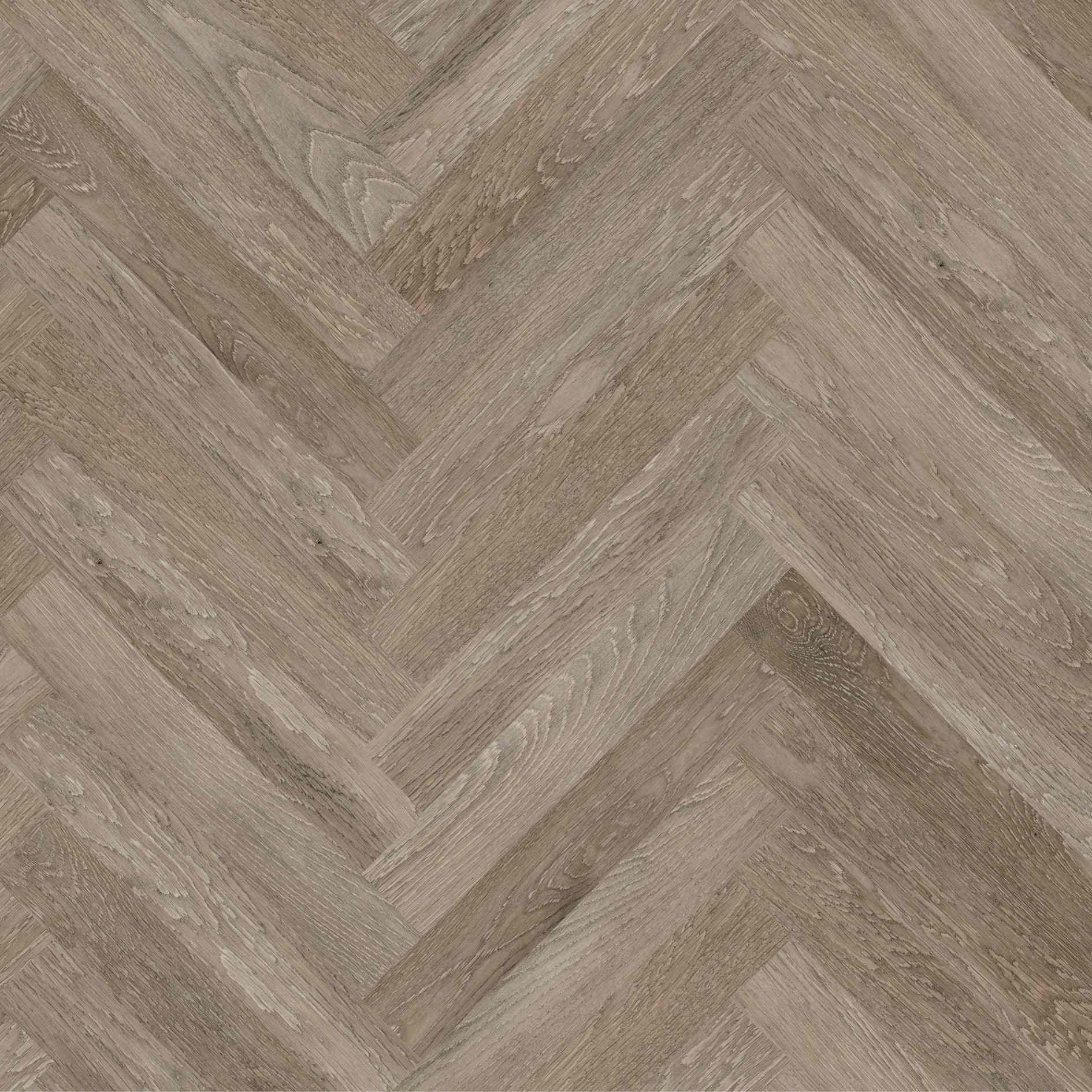 Sol vinyle PVC Herringbone PW 1255 | 457 x 76 x 2.5 mm vinyle à coller imitation bois