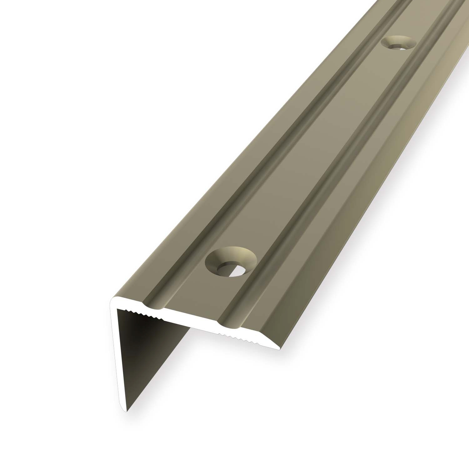 Nez de marche 20 x 24.5 mm Aluminium cornière différentes longueurs Küberit