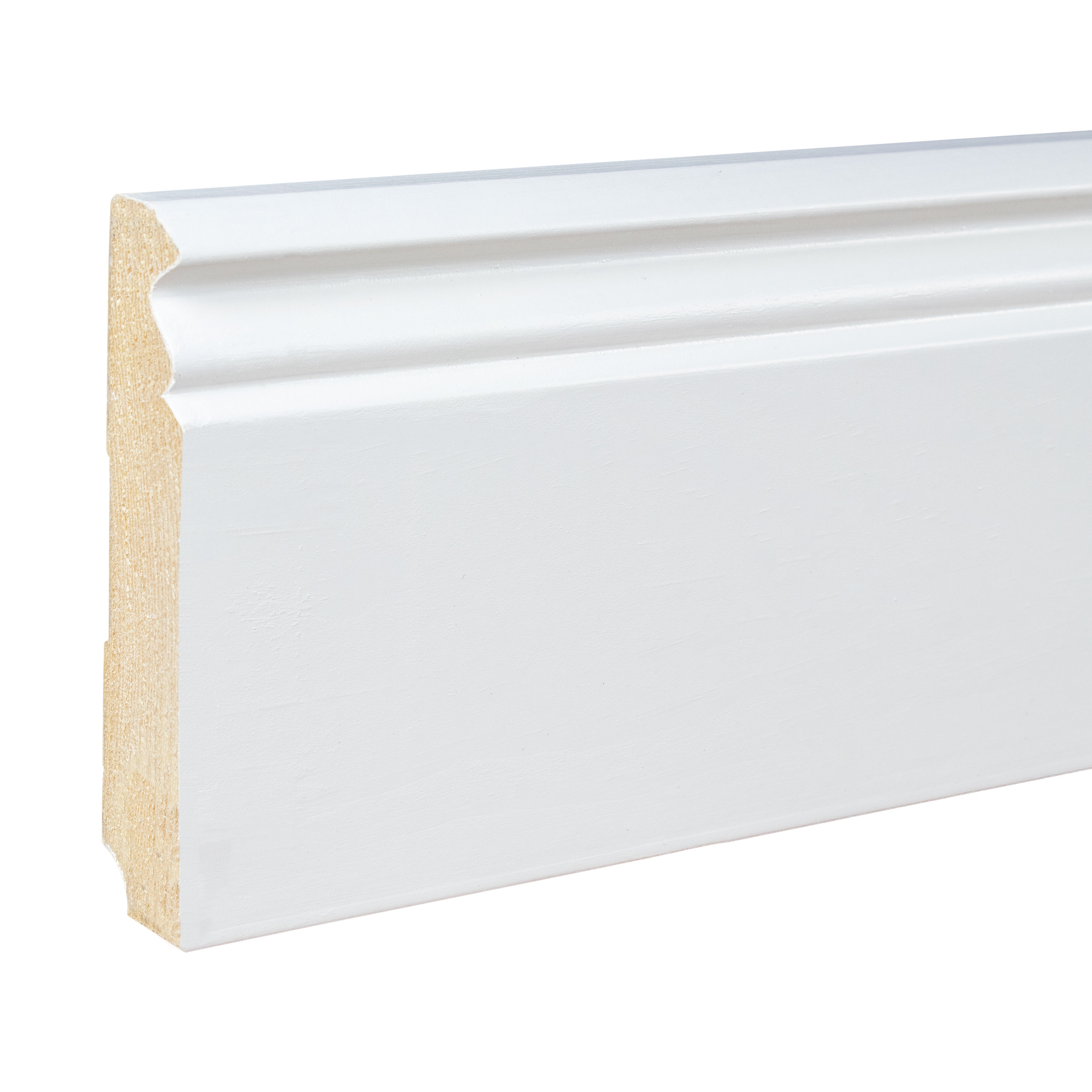 Kosche | Plinthe Erba-3 | 72768 | 19 x 96 x 2400 mm | Plinthe | Plinthe de sol | Blanc