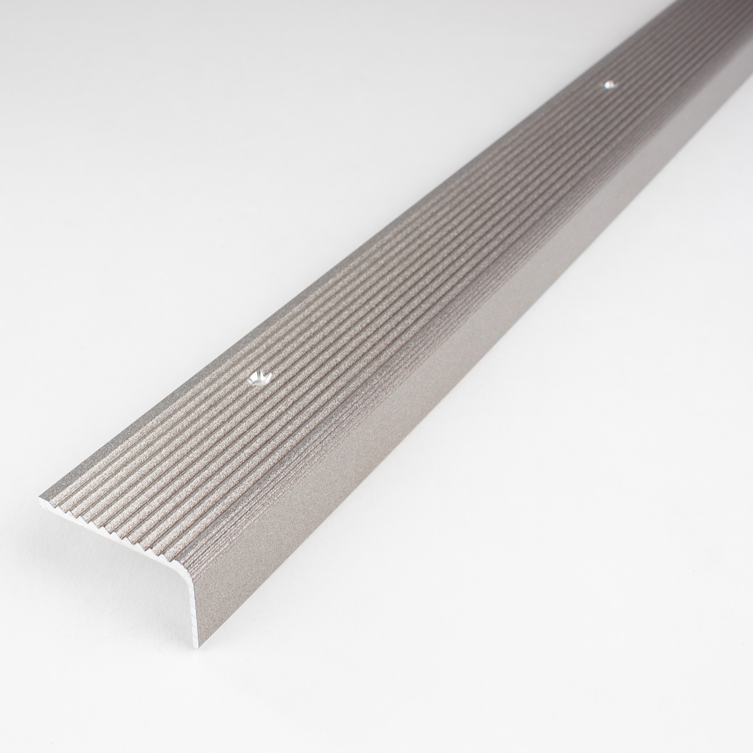 Nez de marche | cornière 23 mm x 40 mm | aluminium | finition spéciale résistante