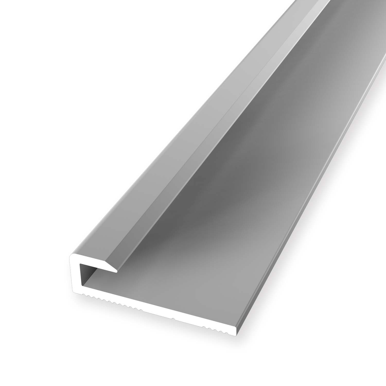 Profilé de finition 6 x 21 x 2600 mm Aluminium Profilé de finition Lisse Argent Küberit