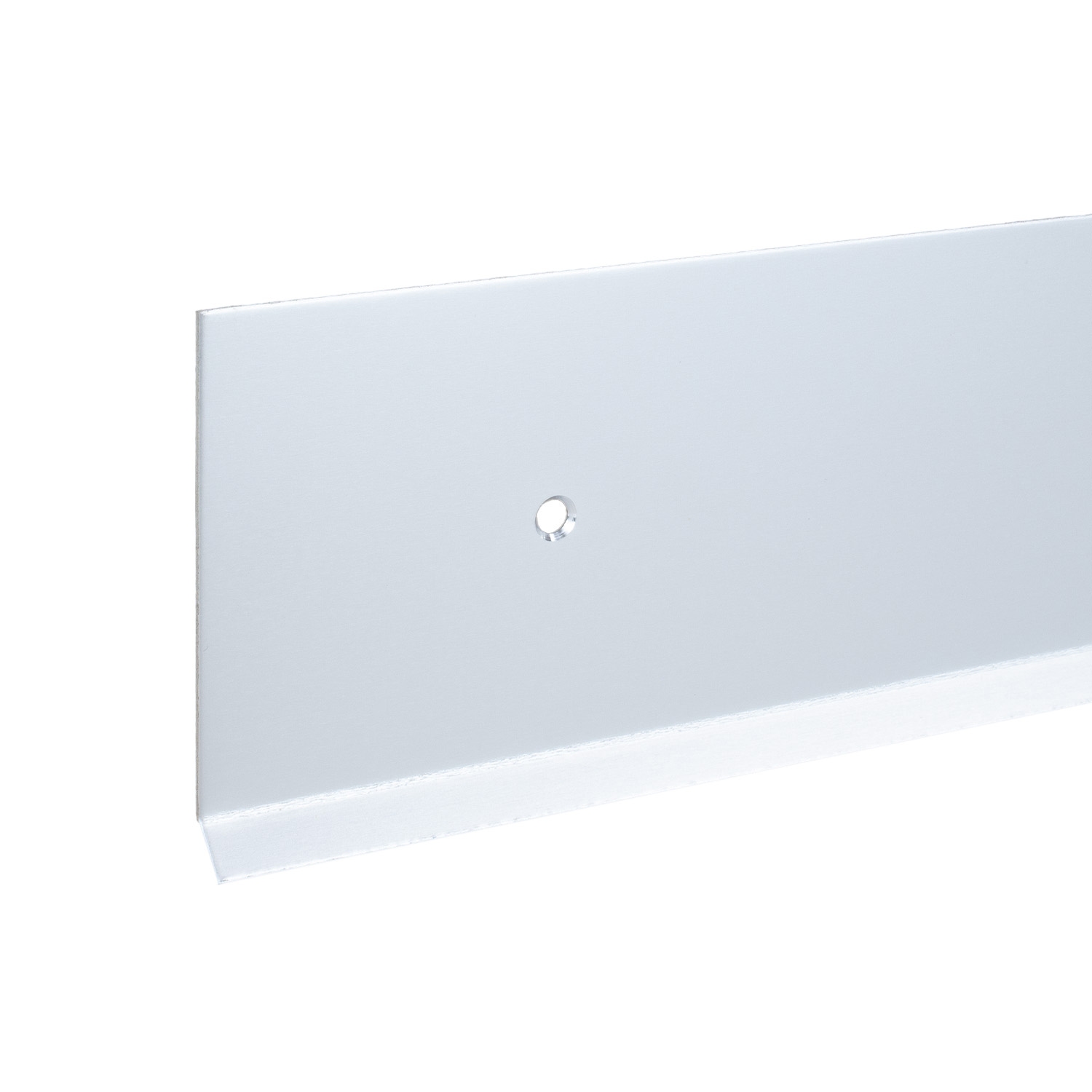 Plinthe type 80 aluminium différents modèles angle: 135°