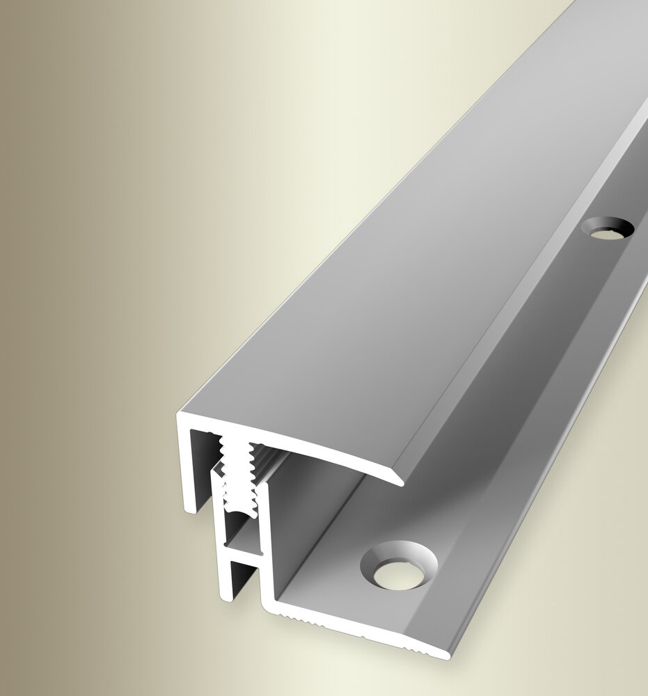 Küberit 560 Mono-Clip  | Profilé d'arrêt | Largeur:21 mm | Rattrapage parquet | Épaisseur:12-17 mm