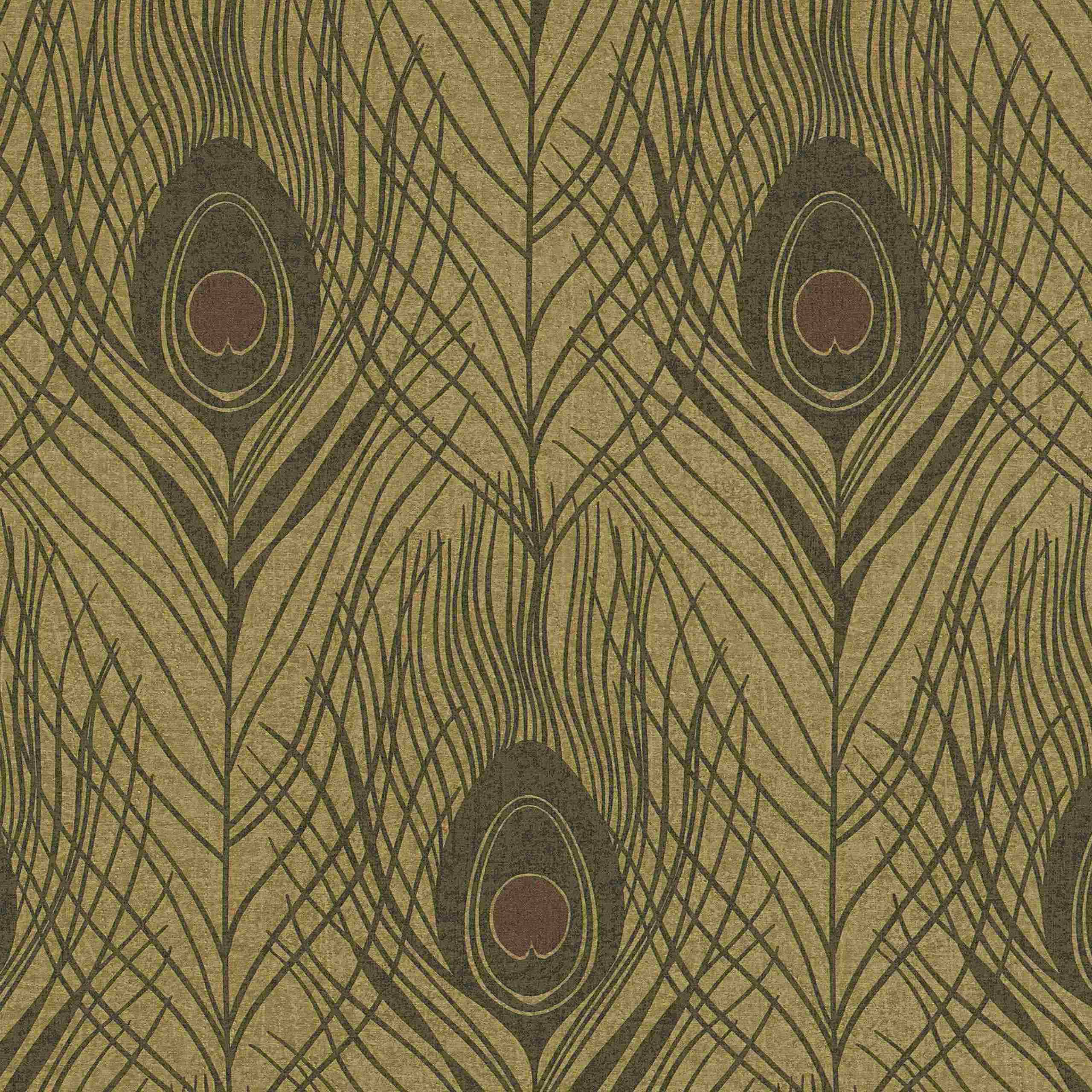 A.S. Creation Absolutely Chic | 369718 | papier peint intissé animaux | 0.53 m x 10.05 m | beige