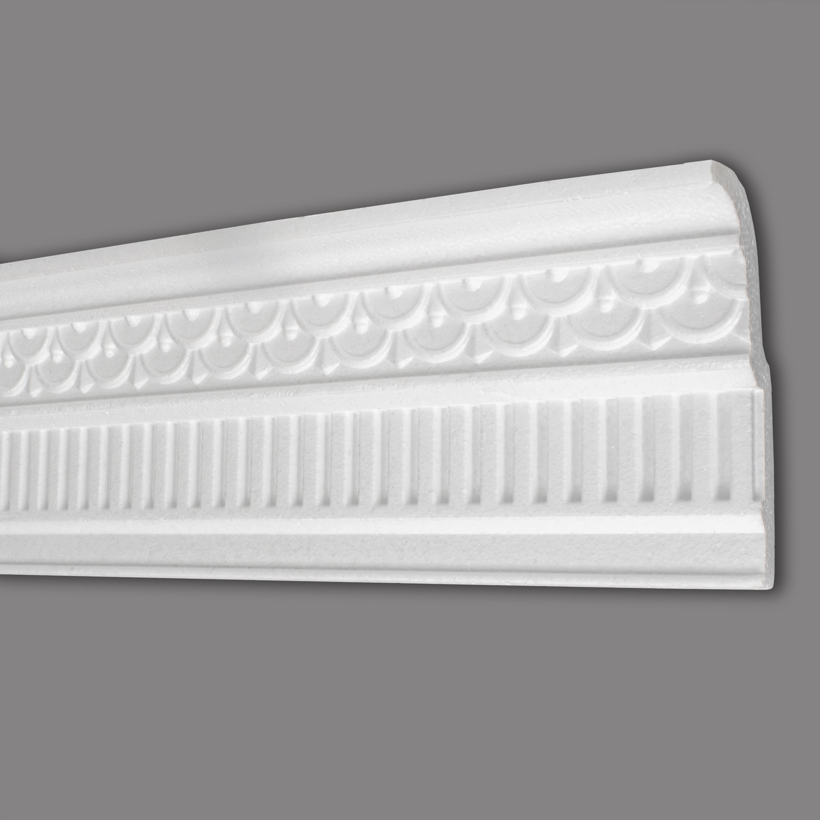 Moulure de plafond élégante Marbet B-50 | 36 x 99 mm | polystyrène 