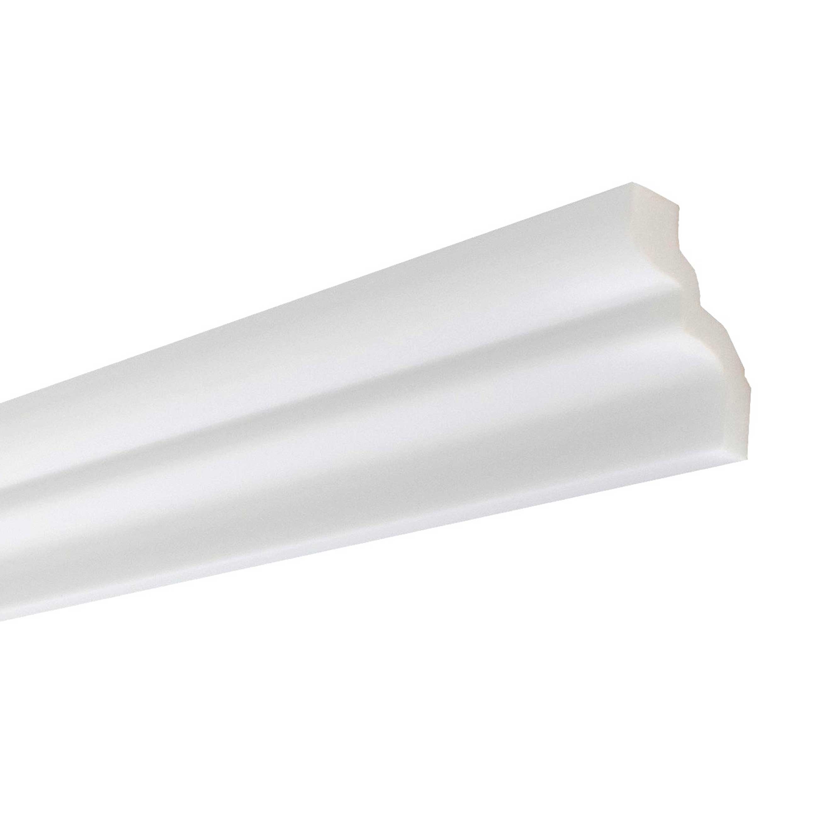 Moulure de plafond nouvelle NMC NOMASTYL D 40 x 50 mm polystyrène léger blanc