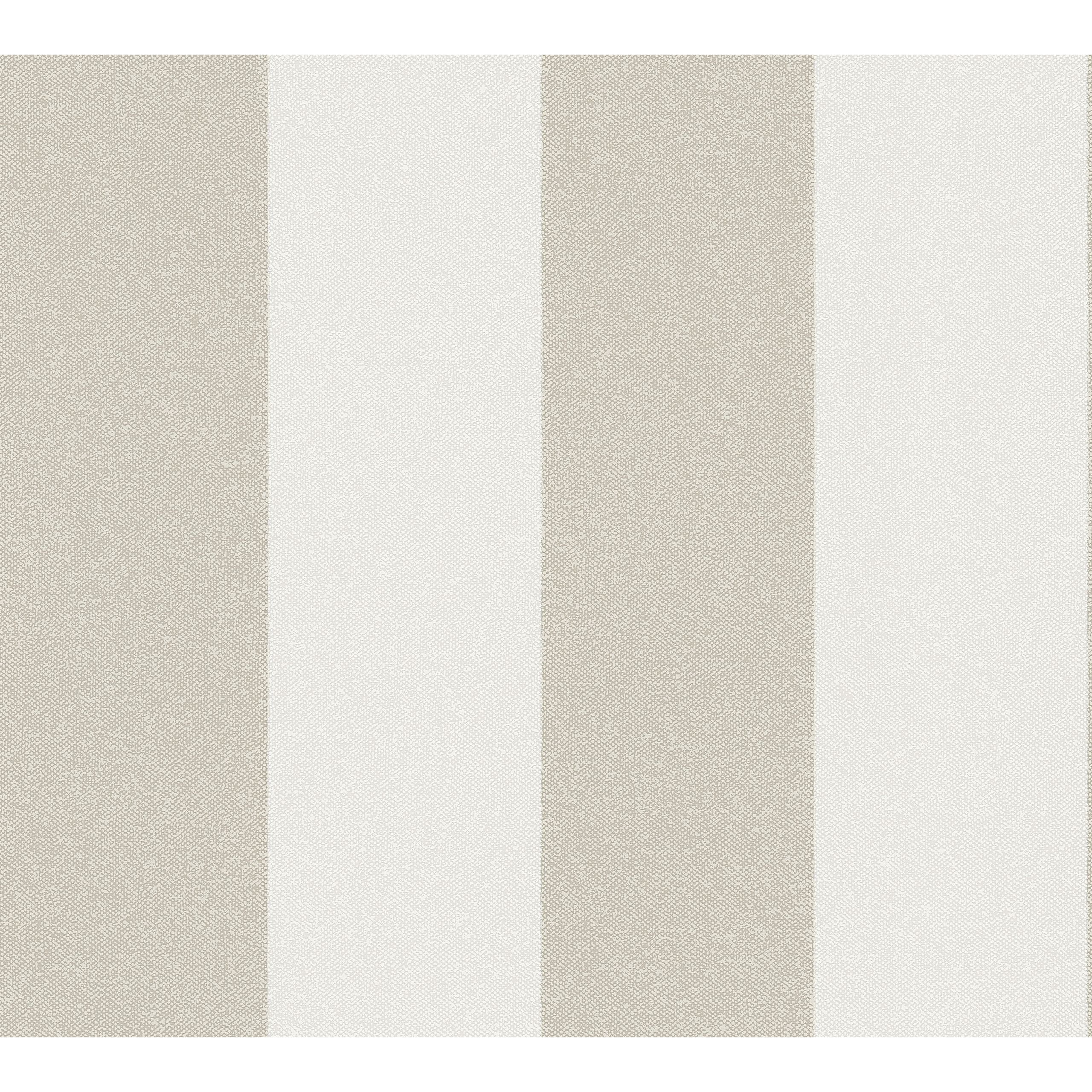 A.S. Creation New Elegance | 375543 | papier peint intissé à rayures | 0.53 m x 10.05 m | beige