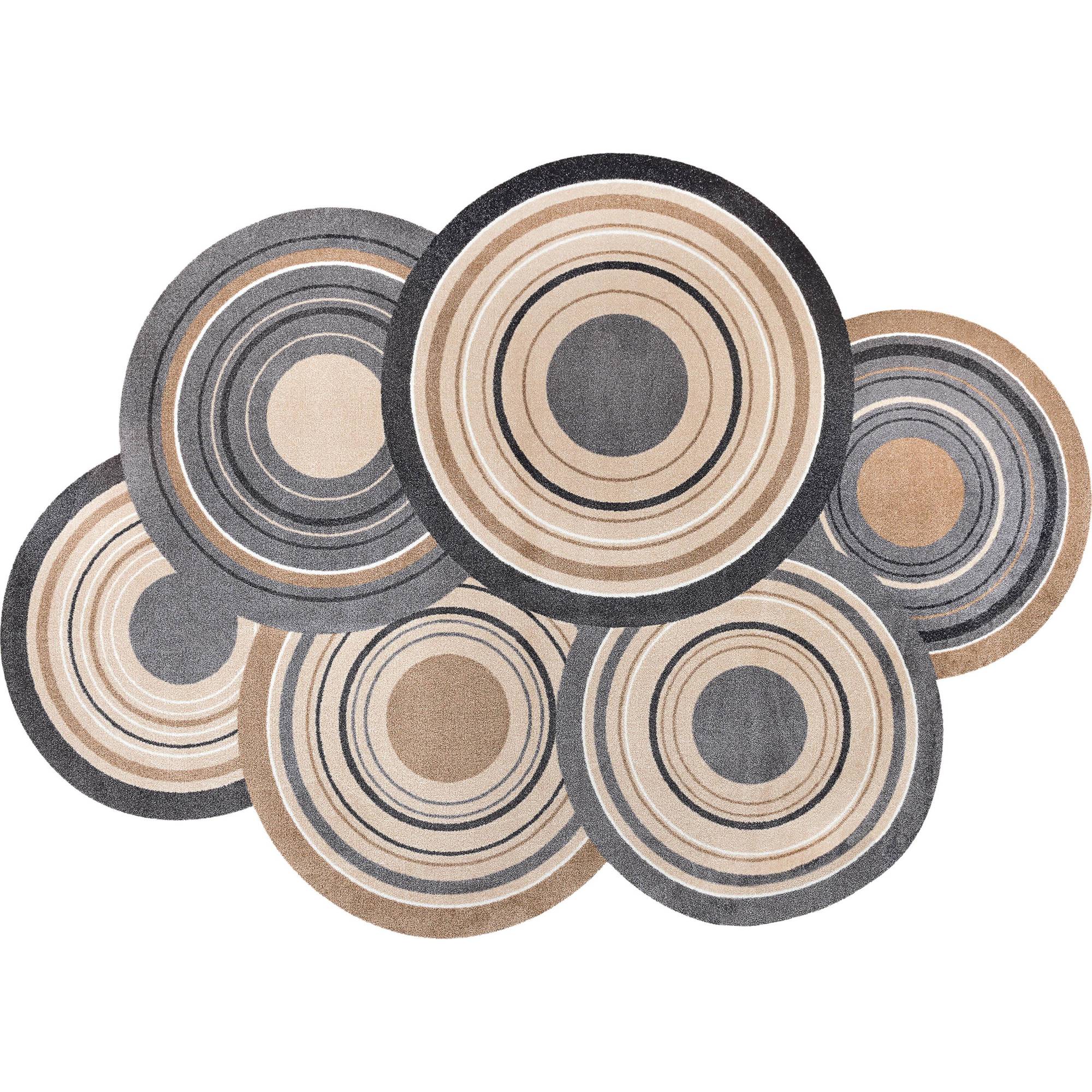 Paillasson Cosmic Colours nature tapis de sol lavable versch Größen wash+dry Decor Special Shape