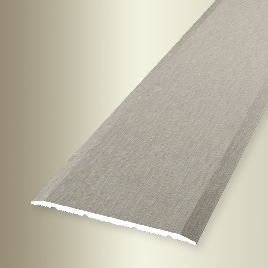 PROVISTON | Barre de seuil | Largeur:60 mm | H:0 - 99 mm | Longueur:1000 mm | Alu anodisé | Lisse