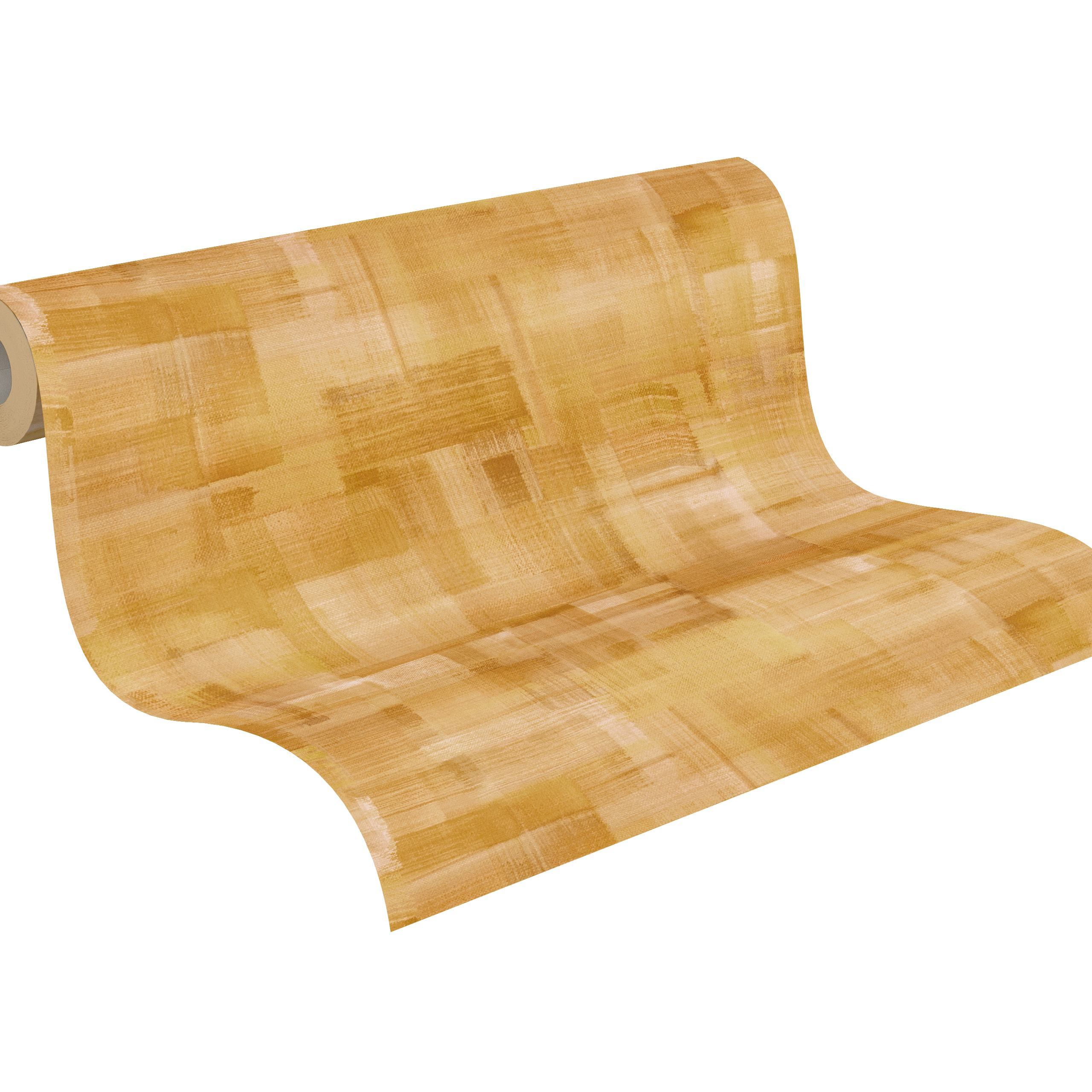 A.S. Creation Geo Nordic | 375326 | papier peint intissé moderne | 0.53 m x 10.05 m | Orange