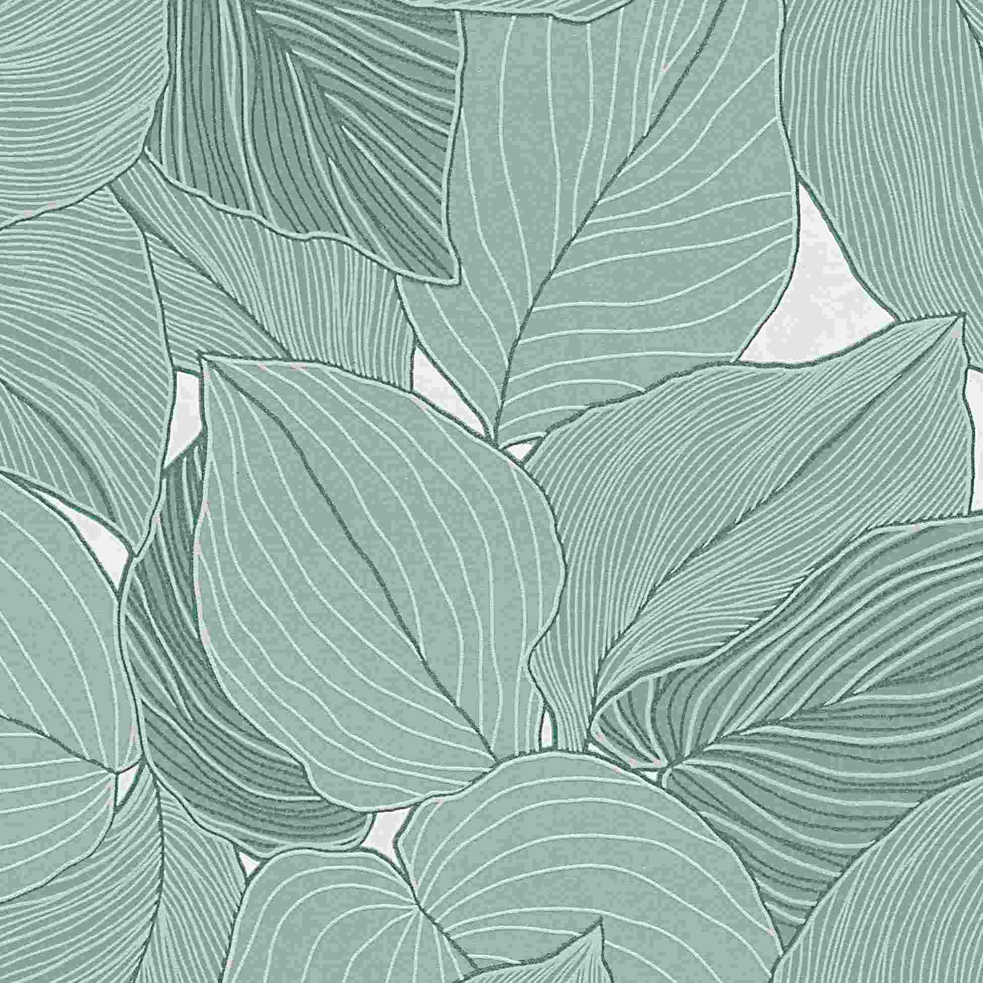 Erismann | Collage | 10381-07 | Papier peint intissé | motifs / dessins | 0.53 x 10.05 m | Vert