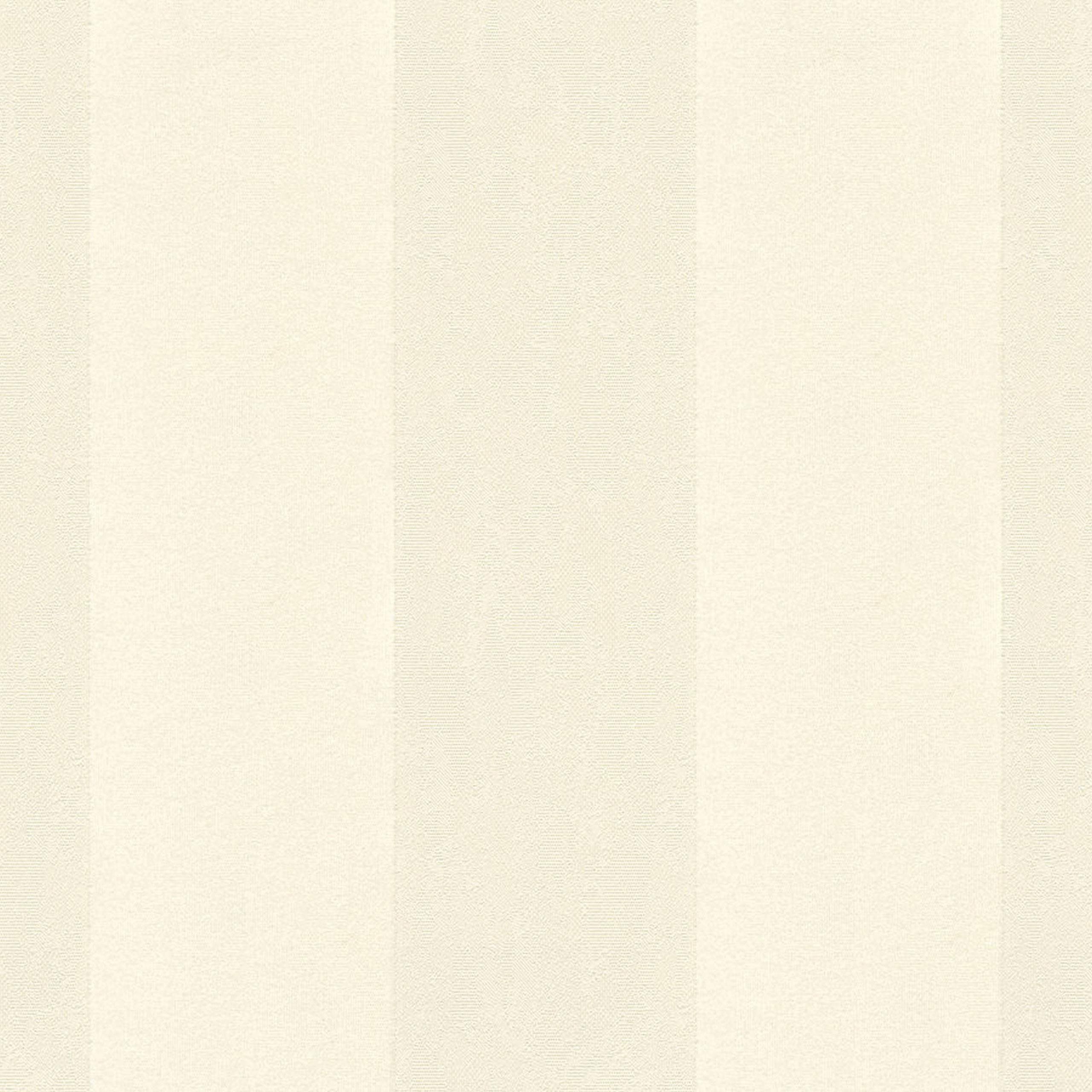 A.S. Creation Castello | 335811 | papier peint intissé à rayures | 0.52 m x 10.05 m | écru