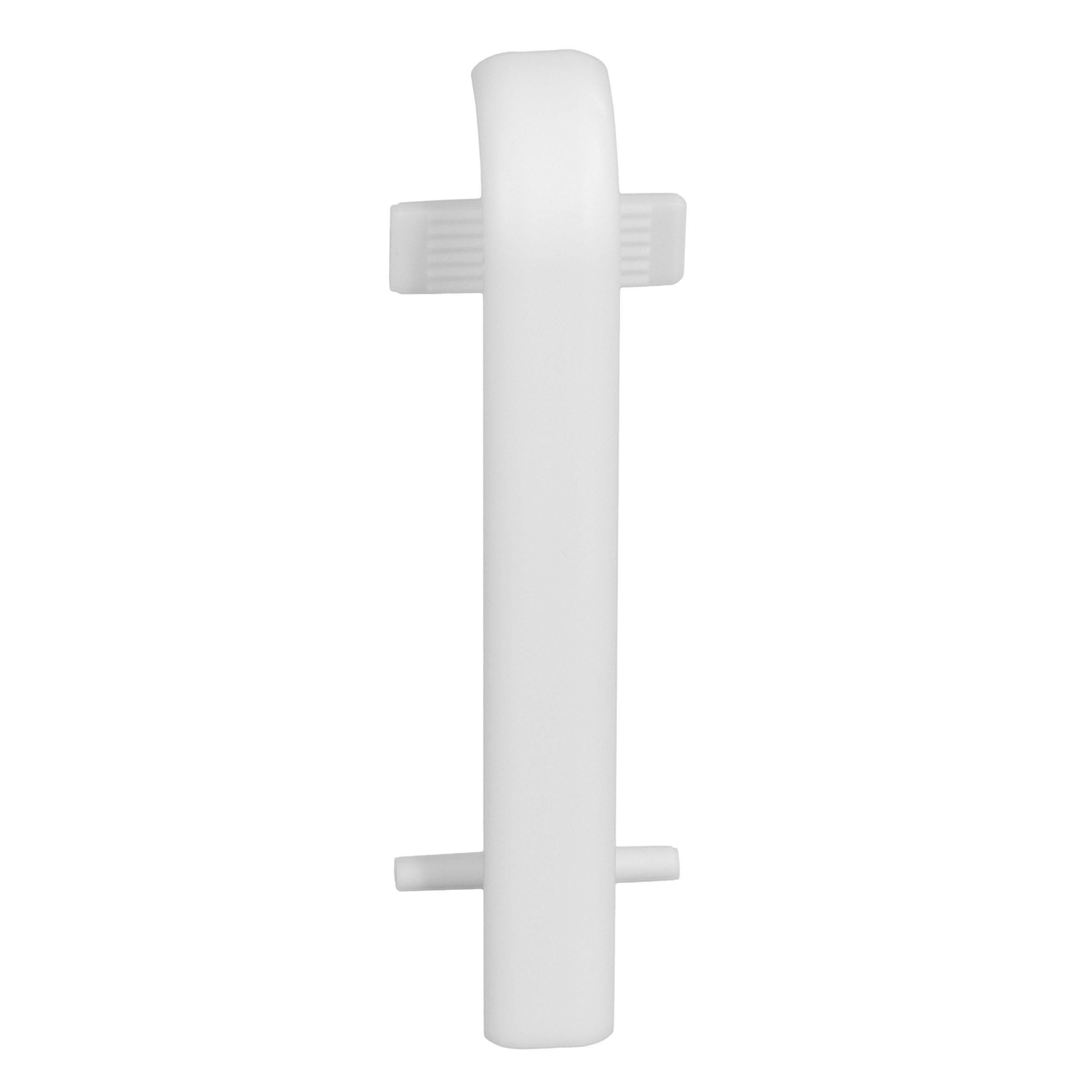 Connecteur pour plinthe MDF 19 x 58 mm | Connecteur plastique blanc robuste 2 pièces