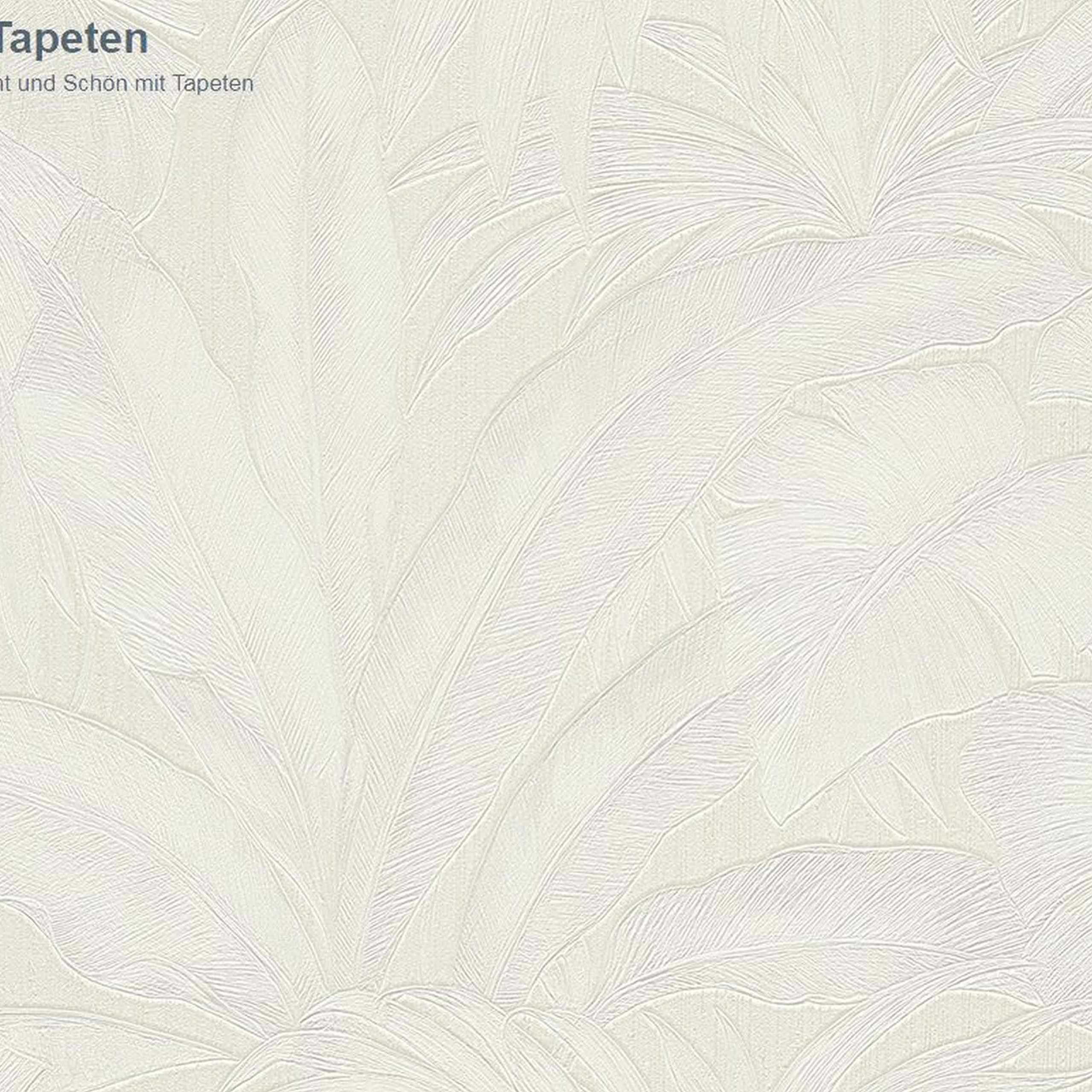 A.S. Creation Versace Home 2 | 962402 | papier peint intissé floral | 0.70 m x 10.05 m | écru