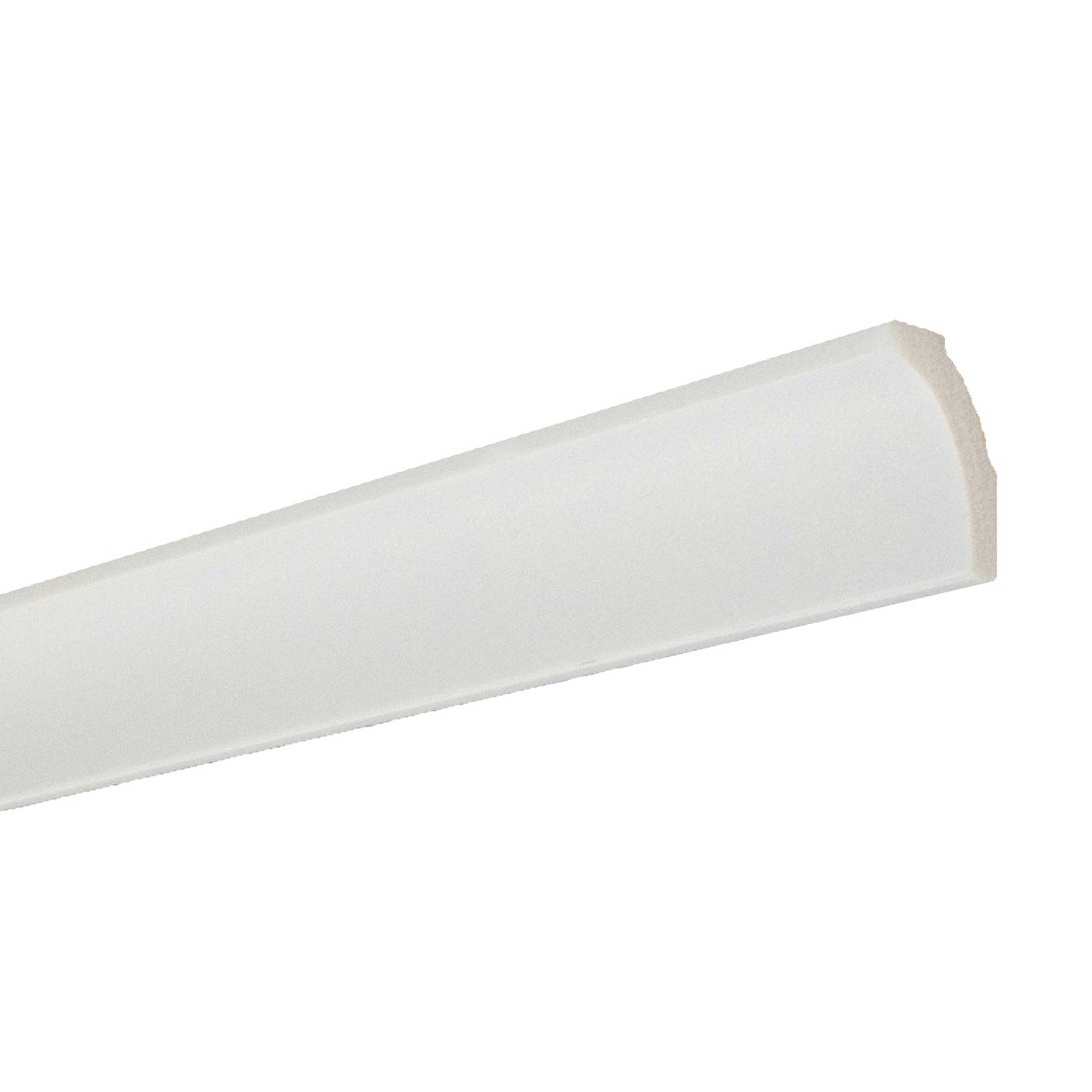 Moulure de plafond sobre NMC WALLSTYL WT8 22 x 30 mm polystyrène résistant à l'impact blanc