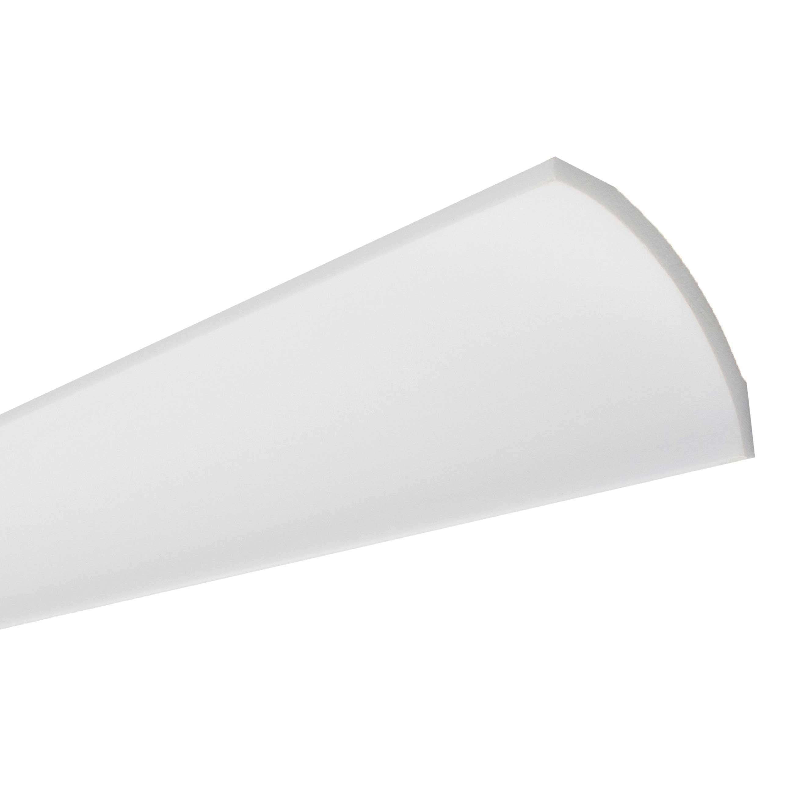 Moulure de plafond minimaliste NMC NOMASTYL B8 82 x 82 mm polystyrène léger blanc