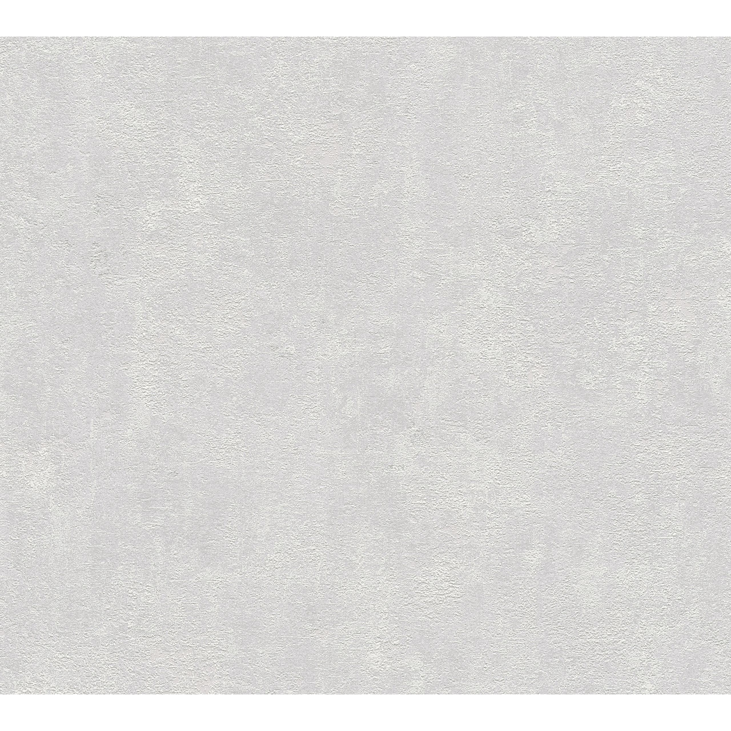 A.S. Creation New Walls | 374183 | papier peint intissé uni | 0.53 m x 10.05 m | gris