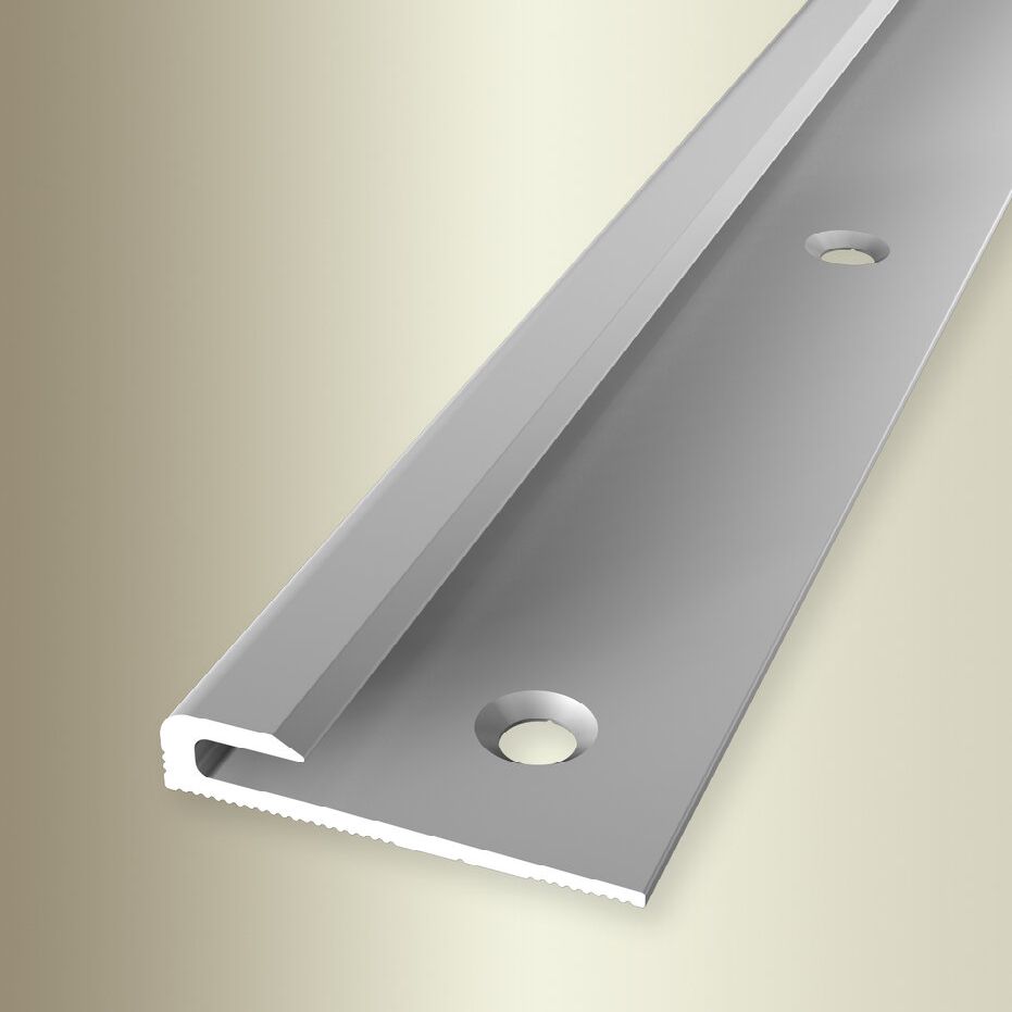 Profil d'arrêt | 30 x 3 x 2500 mm | profilé en alu | profilé de finition | Bonne qualité | Lisse