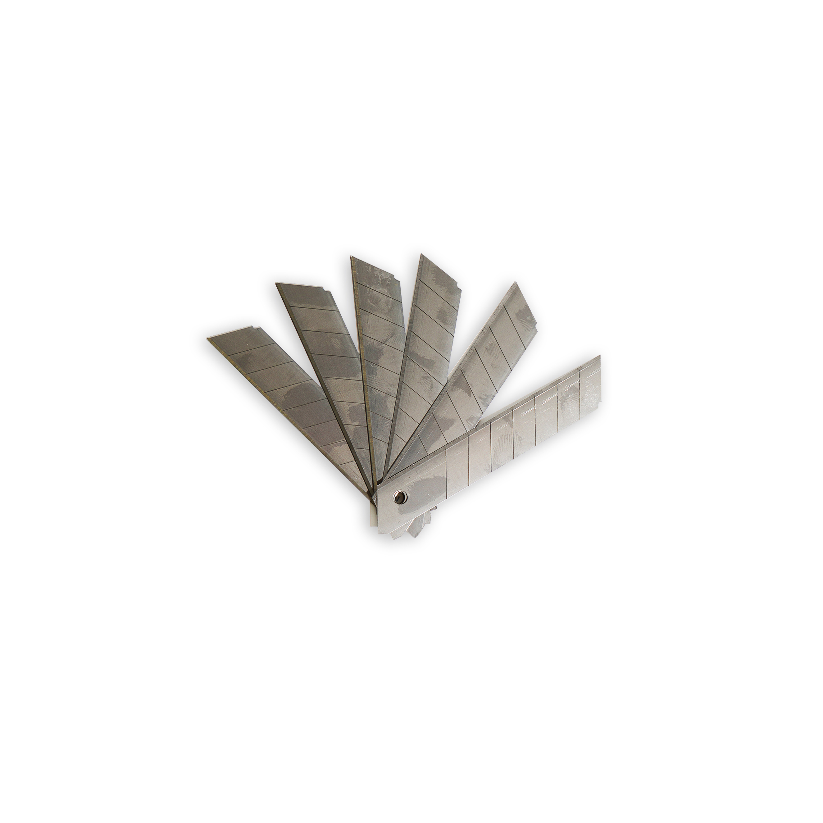 PROVISTON | 10 lames de cutter 18 mm dans un carquois | Lames sécables