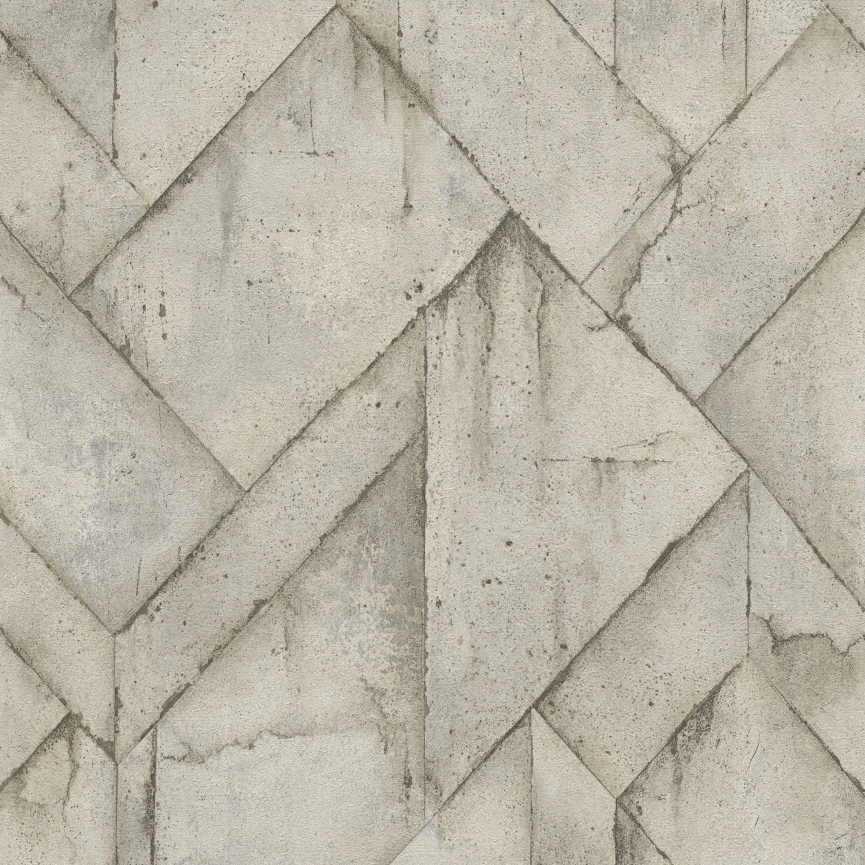 A.S. Creation Industrial | 377414 | papier peint intissé pierre brique | 0.53 m x 10.05 m | beige