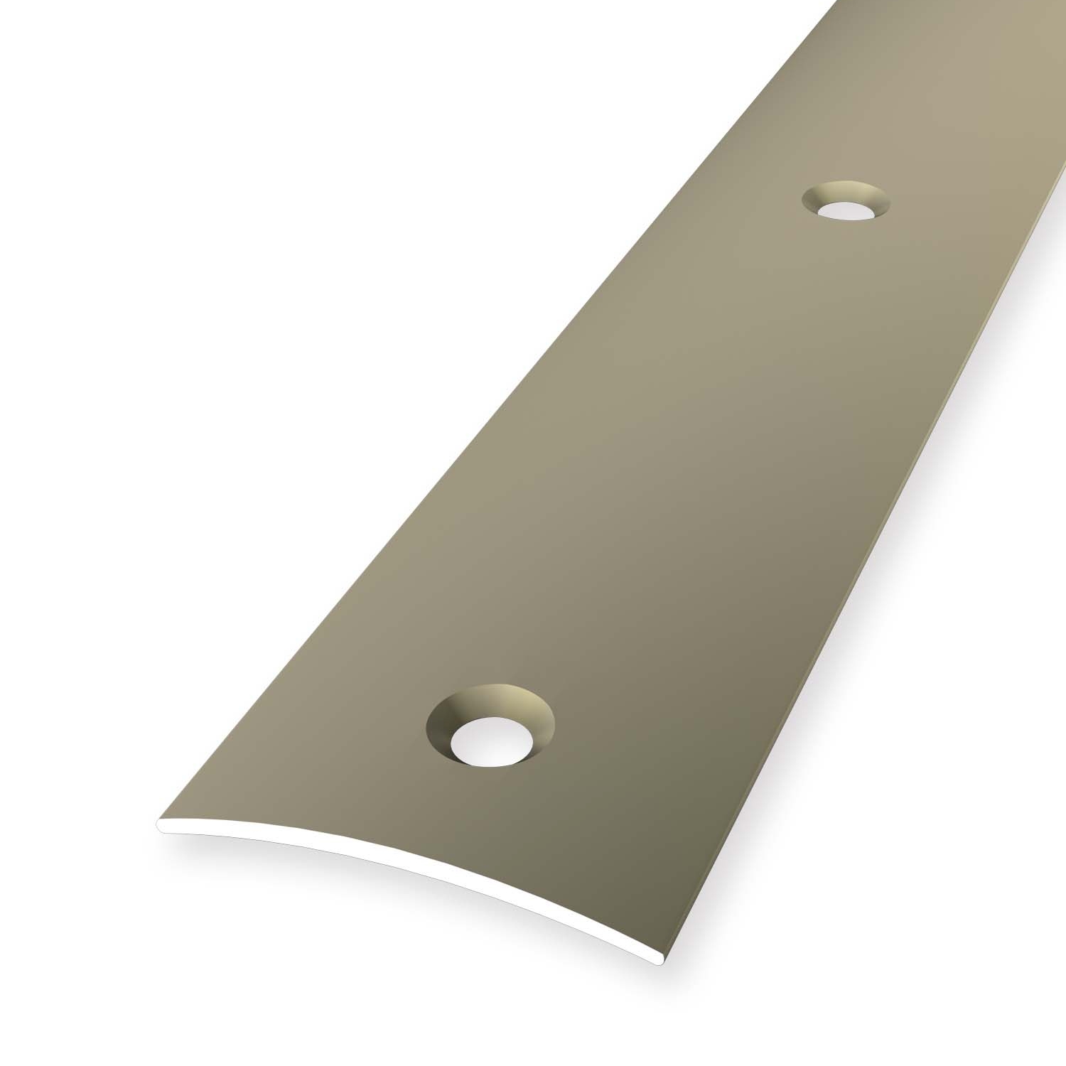 Profilé de transition 4 x 30 mm Aluminium Barre de seuil Lisse Différentes longueurs Küberit