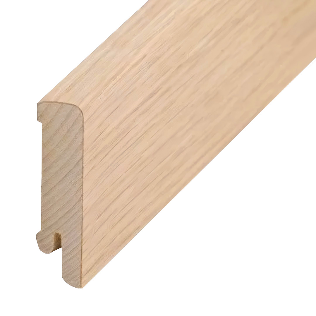 Plinthe plaquée aspect naturel bois véritable - chêne huilé (16 x 60 x 2500 mm) 16.61.801 PROVISTON