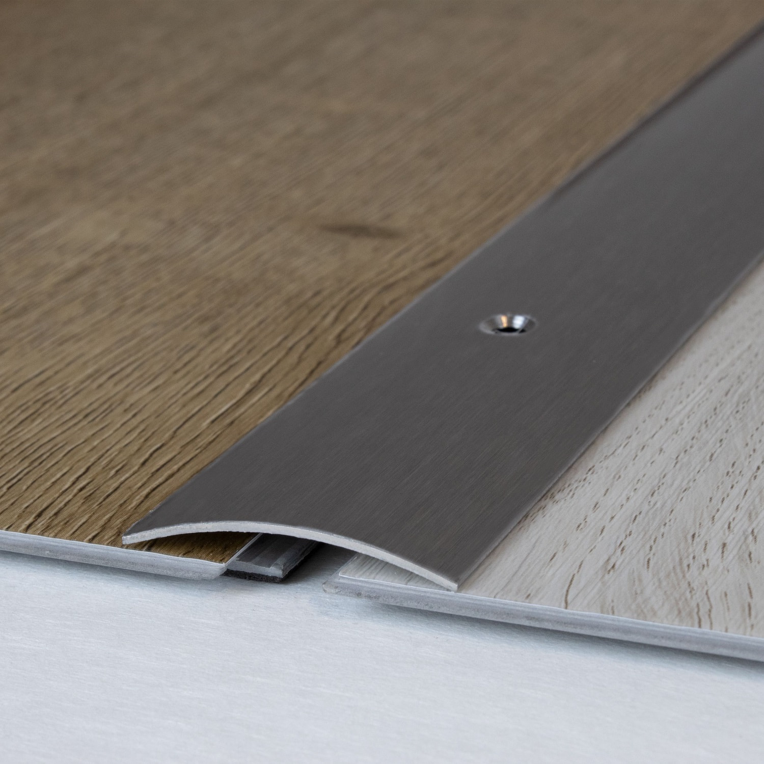 Barre de seuil | 37 mm | type: 16 | inox mat | 1 mm d'épaisseur