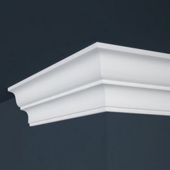 Angle extérieur de la moulure à stuc E20