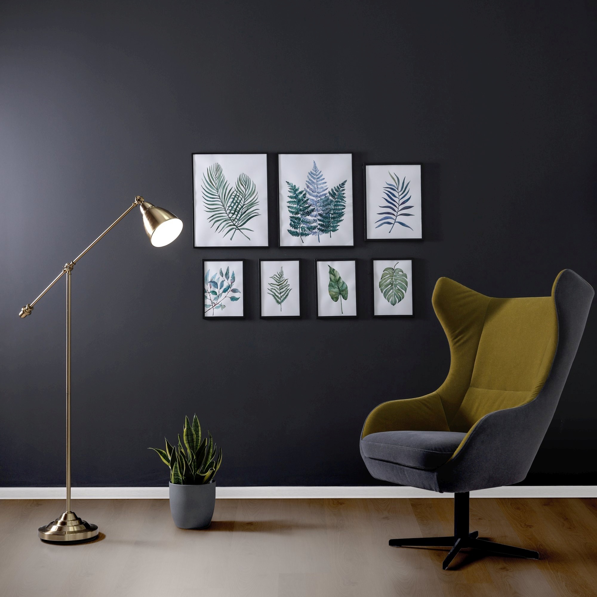 Check One Vinylboden Boxbach 5 x 229 x 1220 mm Klick Vinyl Holzoptik Eiche Braun