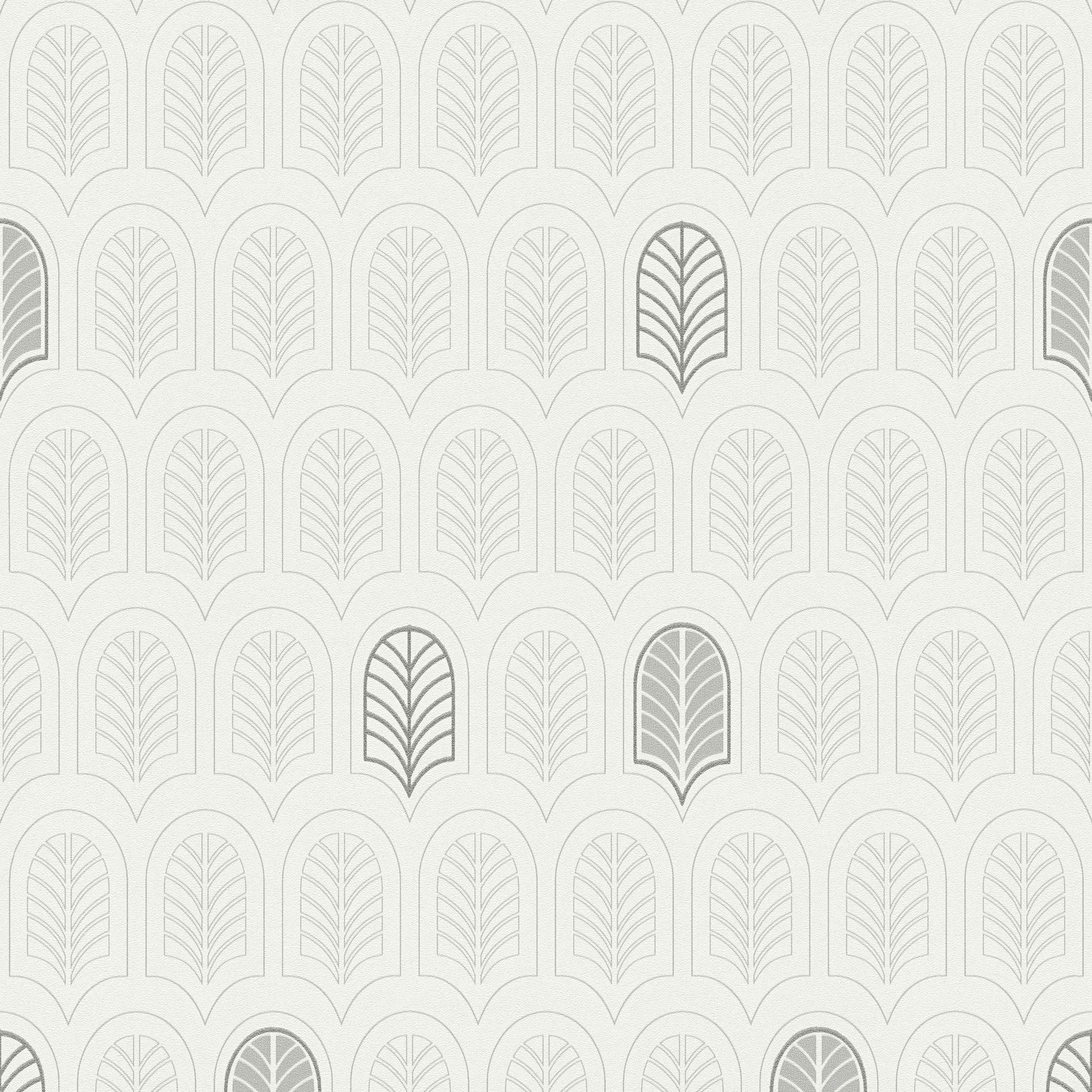 A.S. Creation New Life | 376831 | papier peint intissé vintage | 0.53 m x 10.05 m | blanc
