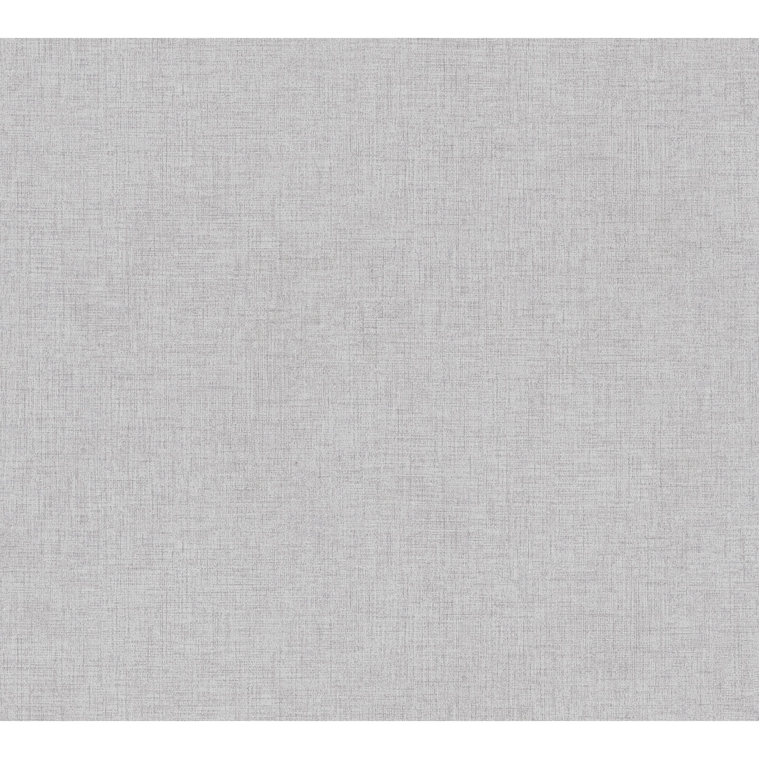 A.S. Creation New Walls | 374305 | papier peint intissé uni | 0.53 m x 10.05 m | gris