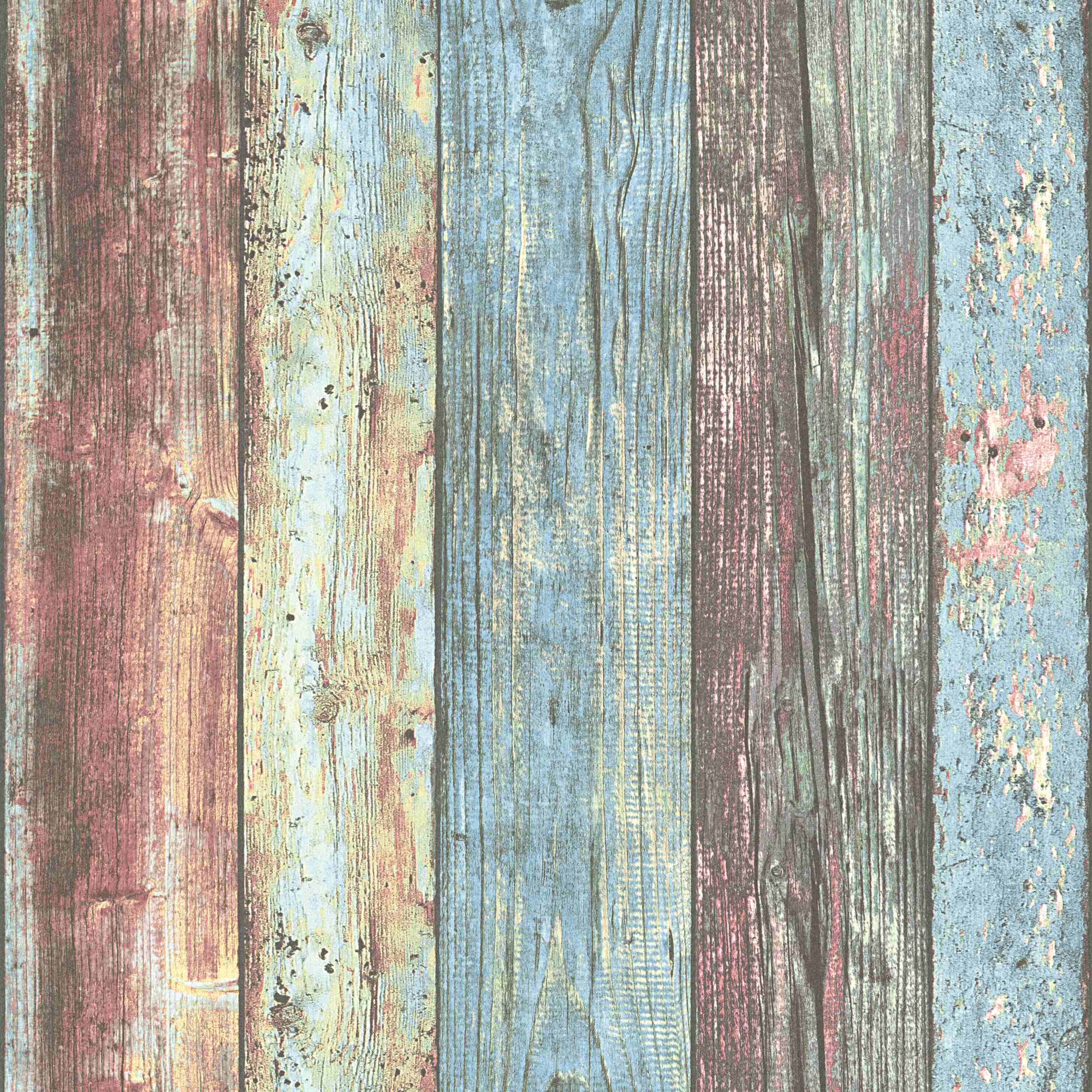 A.S. Creation Elements | 307231 | papier peint bois intissé | 0.53 m x 10.05 m | coloré