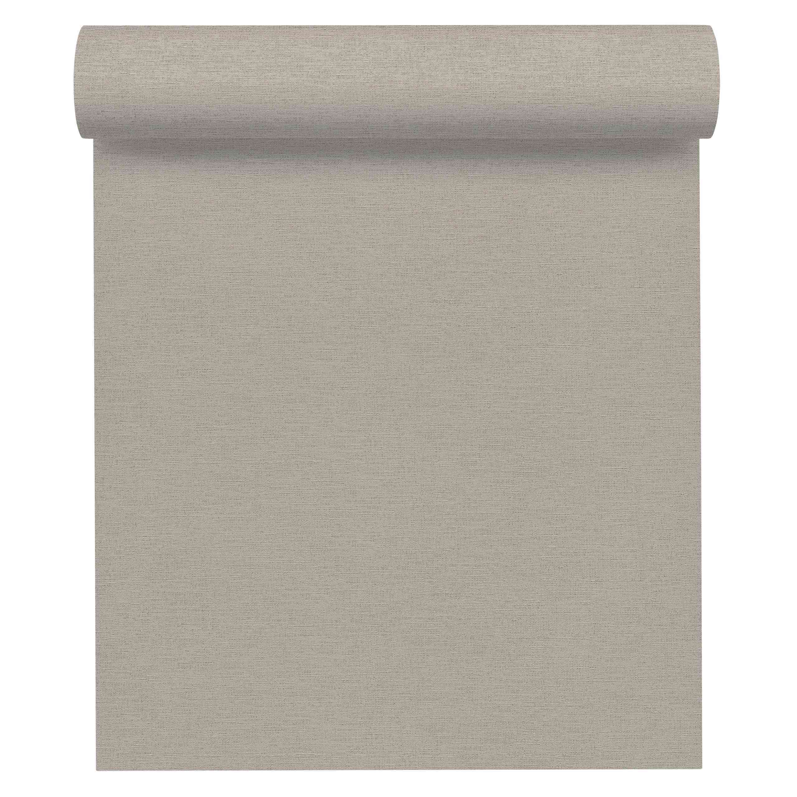 A.S. Creation Ethnic Origin | 306894 | papier peint intissé uni | 0.53 m x 10.05 m | gris