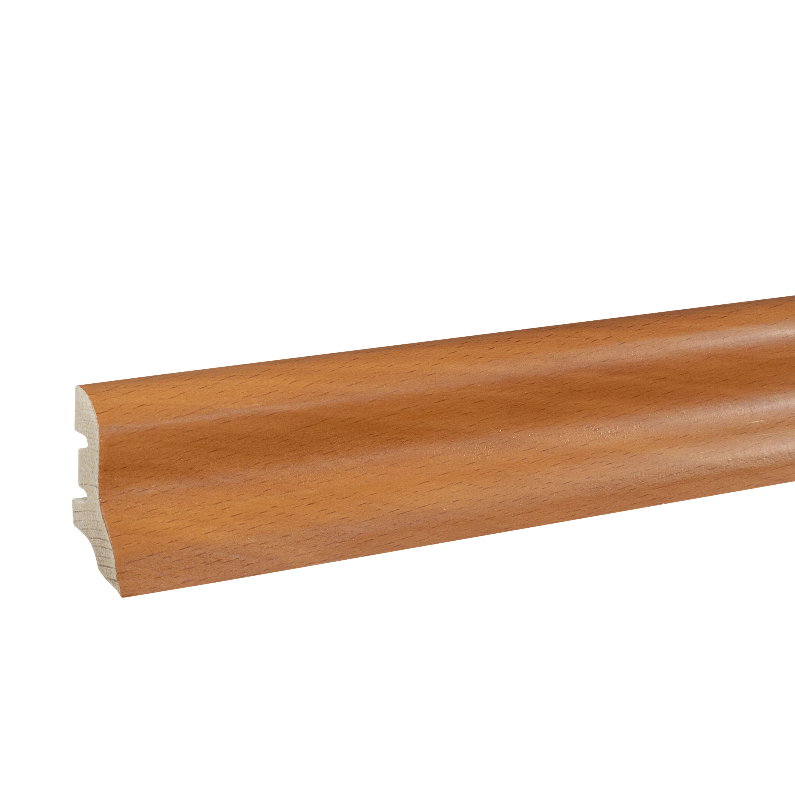 Plinthe "Potsdam" placage en bois 20 x 40 x 2500 mm Hêtre moderne Plinthe PROVISTON
