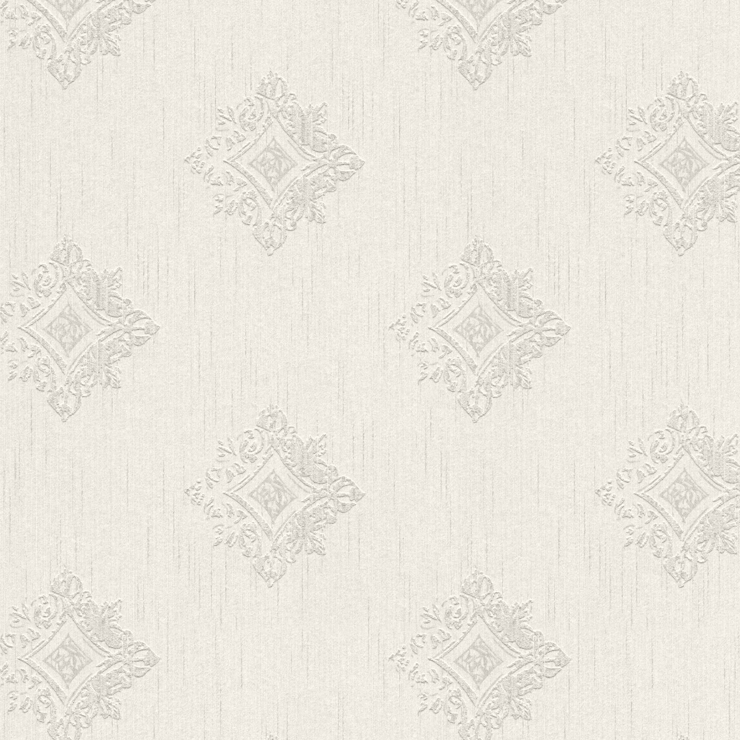 A.S. Creation AP Tessuto II | 962002 | papier peint intissé vintage | 0.53 m x 10.05 m | écru