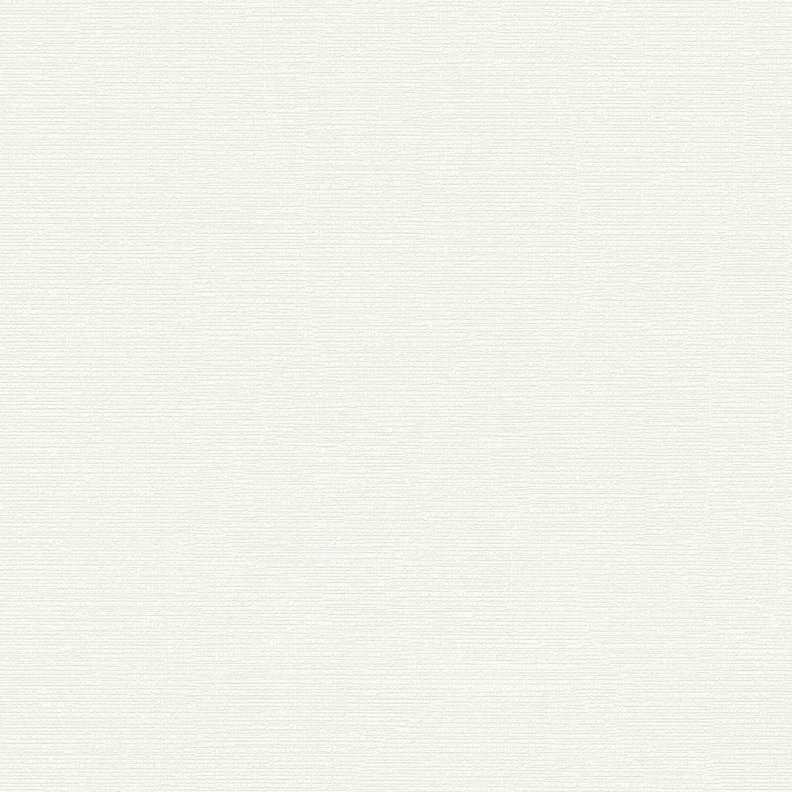A.S. Creation Hapy Spring | 347721 | papier peint intissé uni | 0.53 m x 10.05 m | blanc