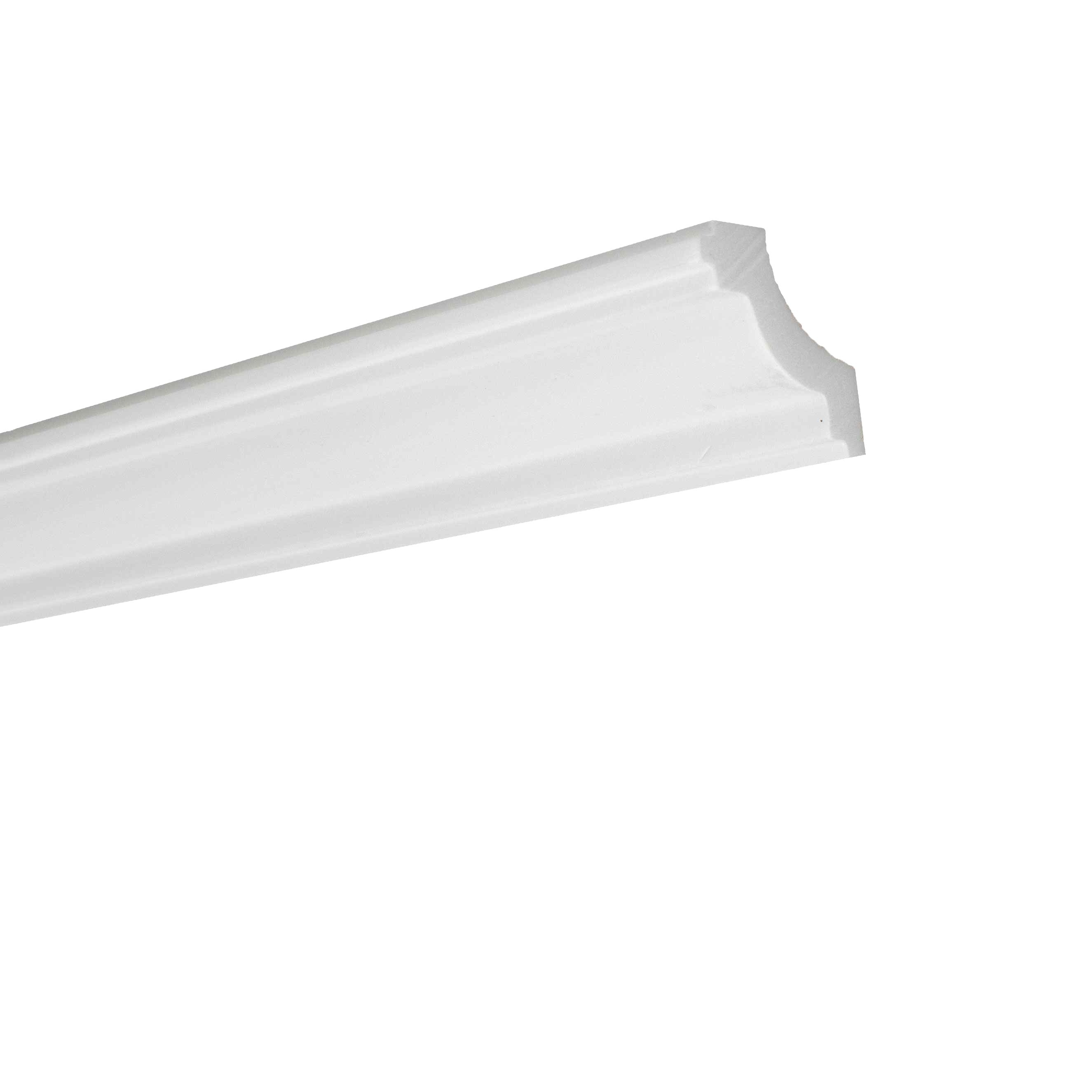 Moulure de plafond sublime NMC NOMASTYL J 50 x 45 mm polystyrène léger blanc