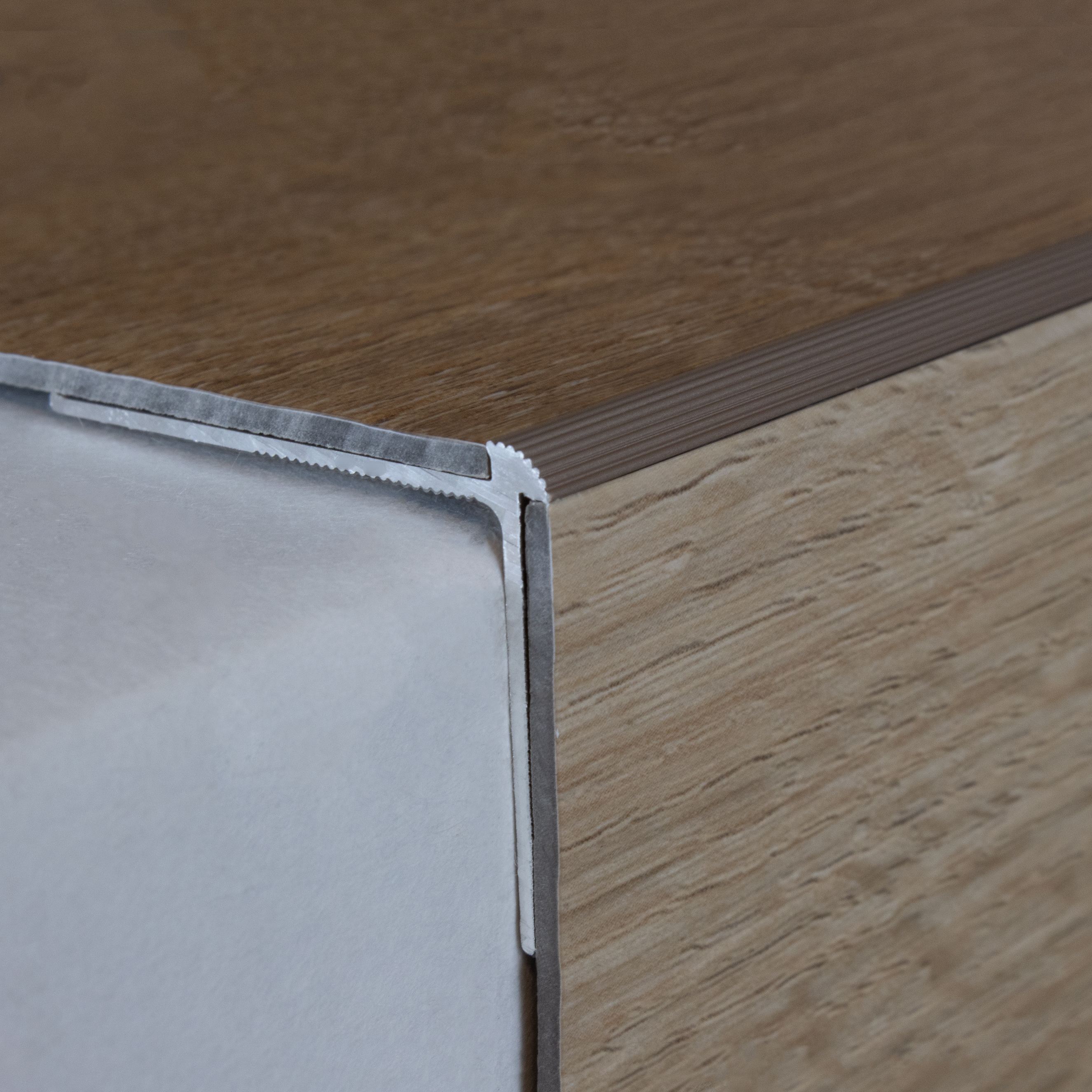 Nez de marche | cornière 40 mm x 30 mm x 2 mm | aluminium anodisé