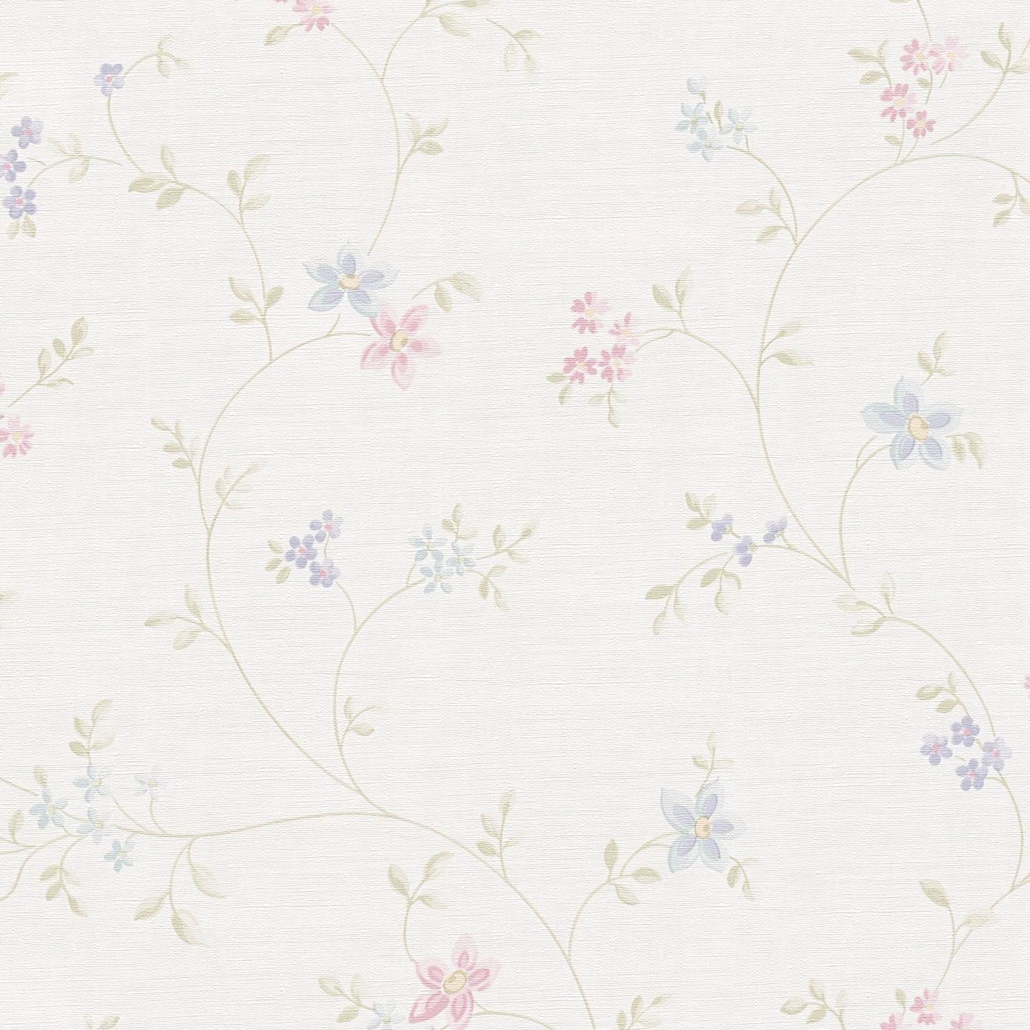 A.S. Creation | Maison Charme | 390712 | Papier Peint Intissé | Floraux | 10.05 x 0.53 m | Écru