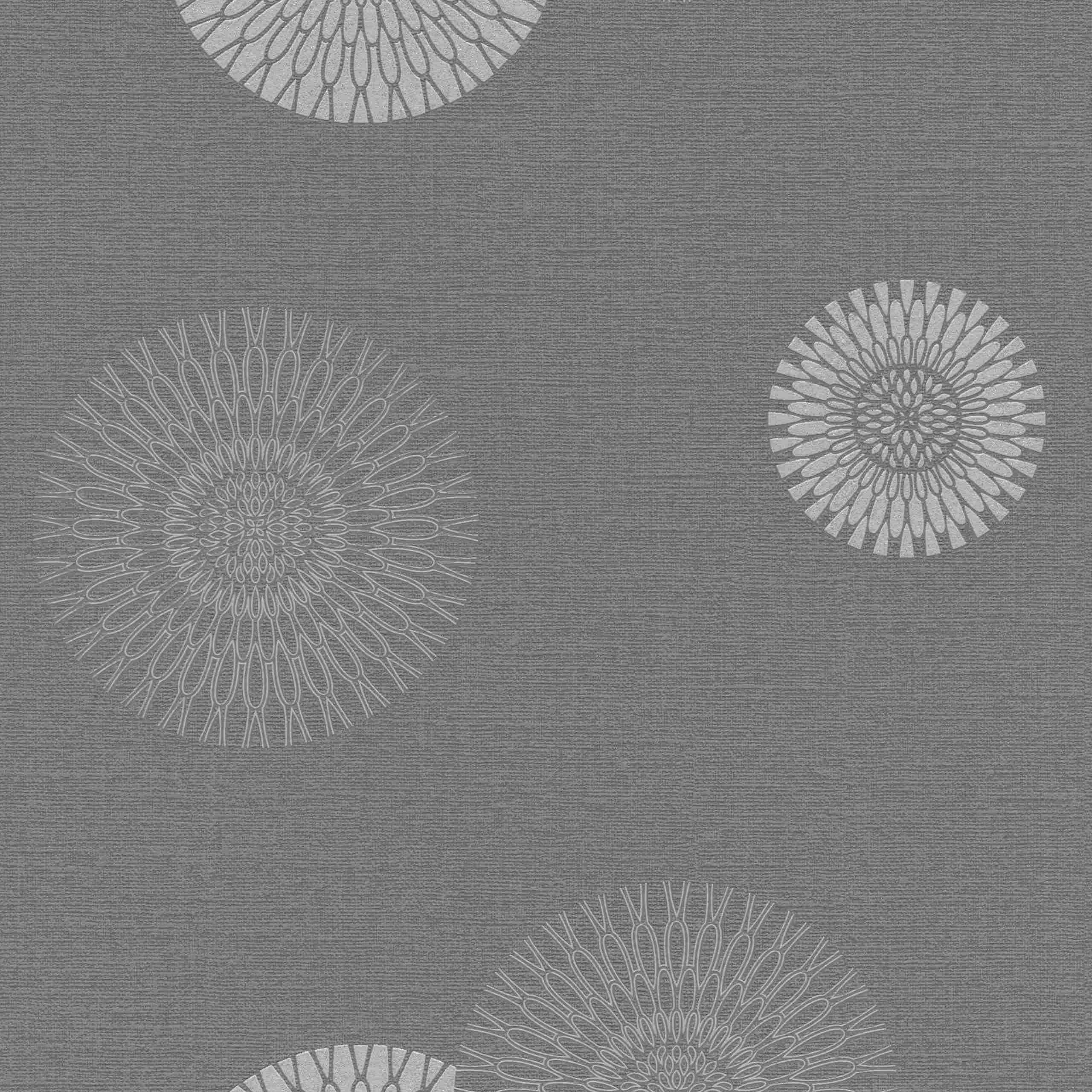 Rasch Unsere Besten 2022 | 808803 | papier peint intissé vintage | 0.53 m x 10.05 m | gris