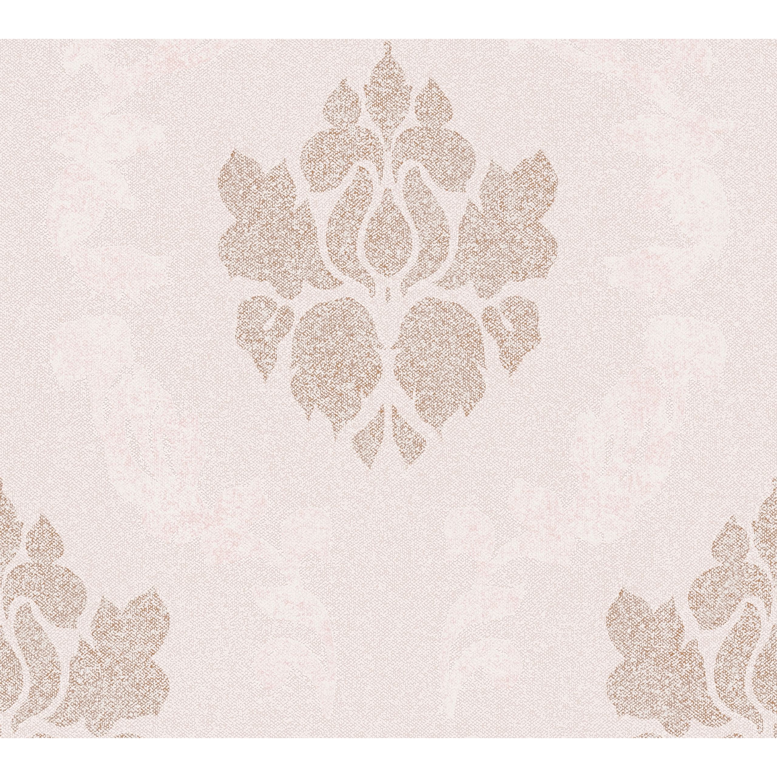 A.S. Creation New Elegance | 375525 | papier peint intissé baroque | 0.53 m x 10.05 m | rose